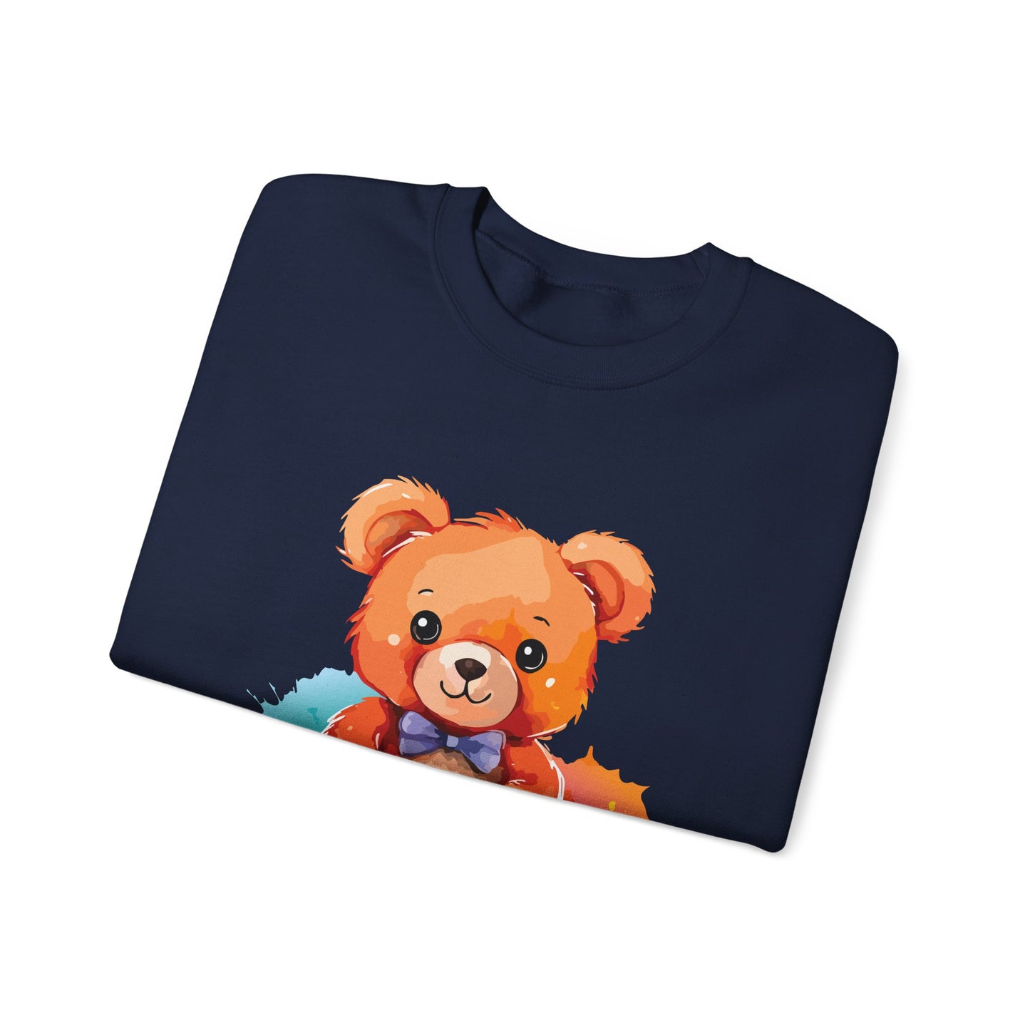 Cute bear printed Unisex Heavy Blend™ Crewneck Sweatshirt