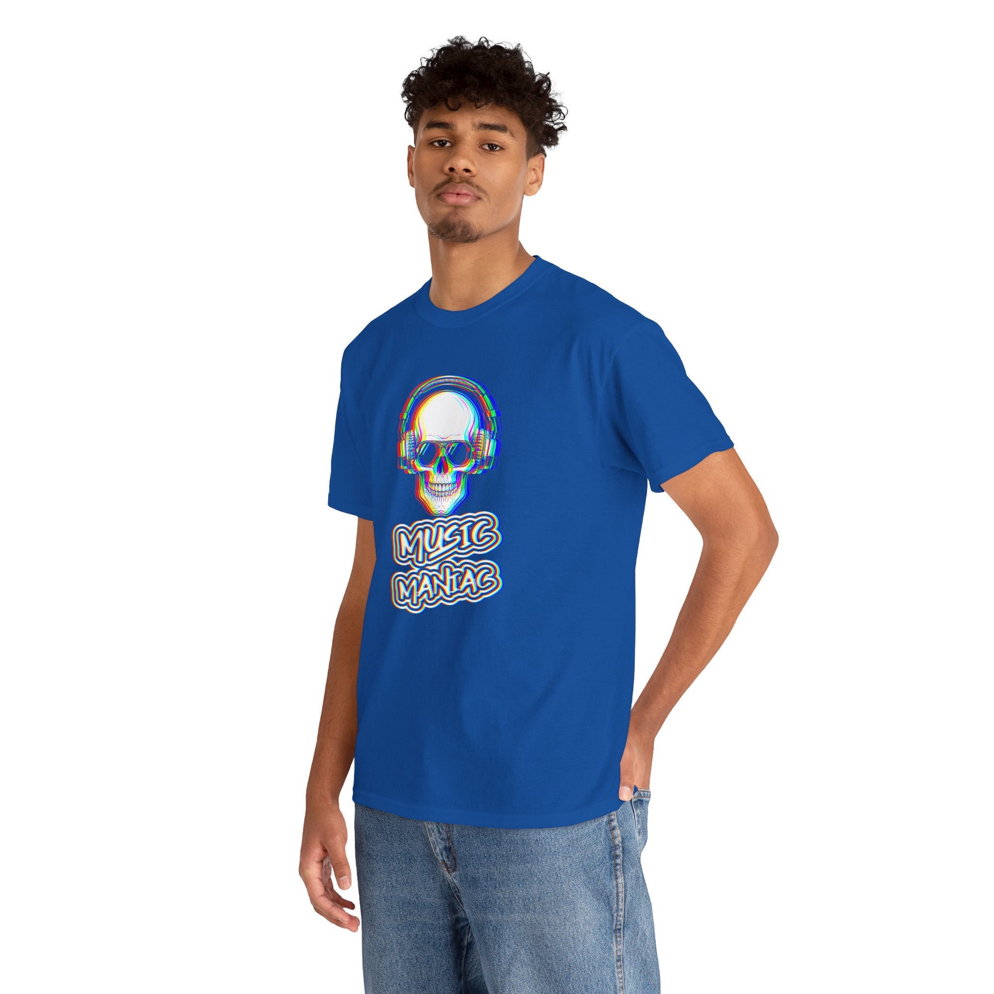 Music Maniac Skull Tee