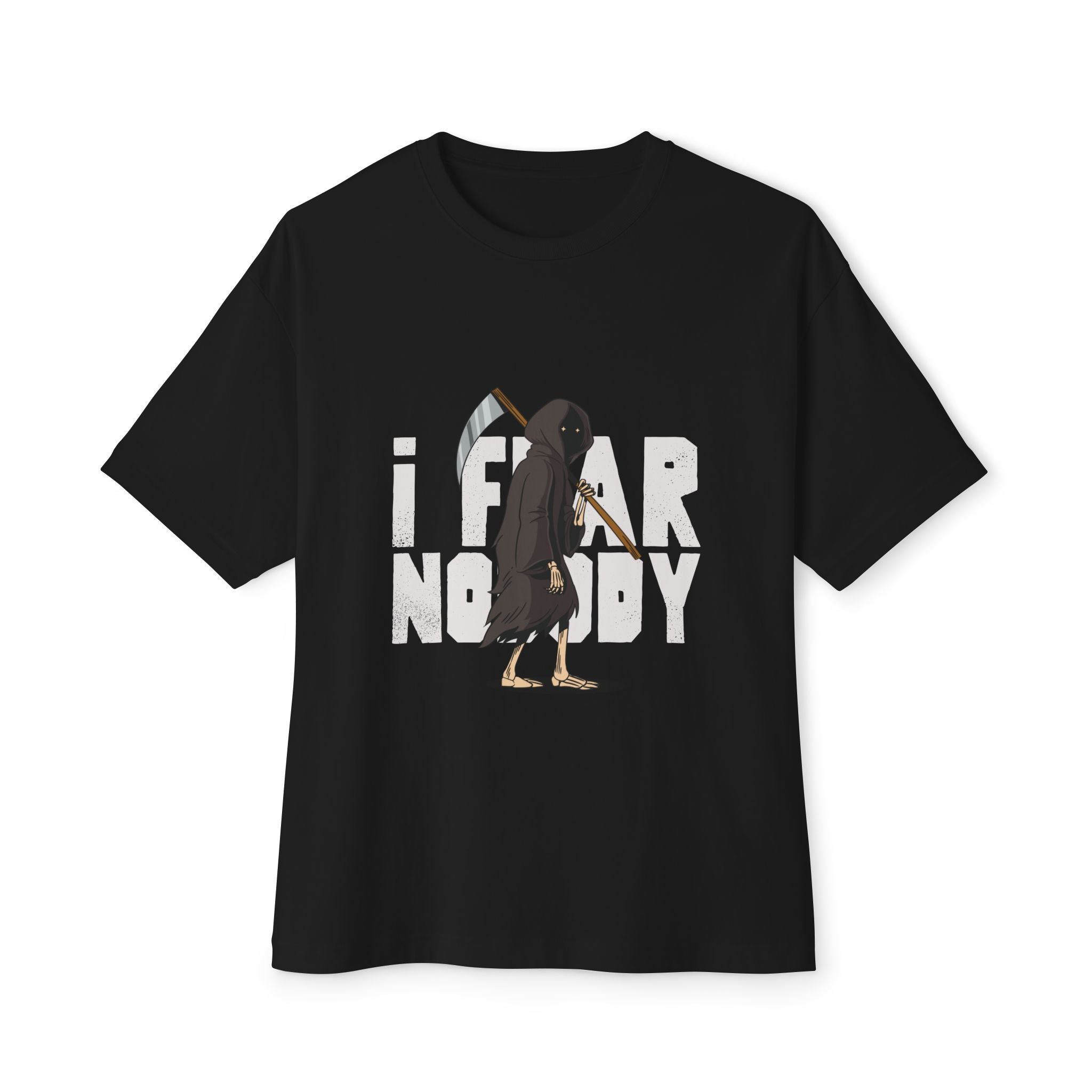 I fear Nobody, Grim Reaper Graphic Oversized Tee