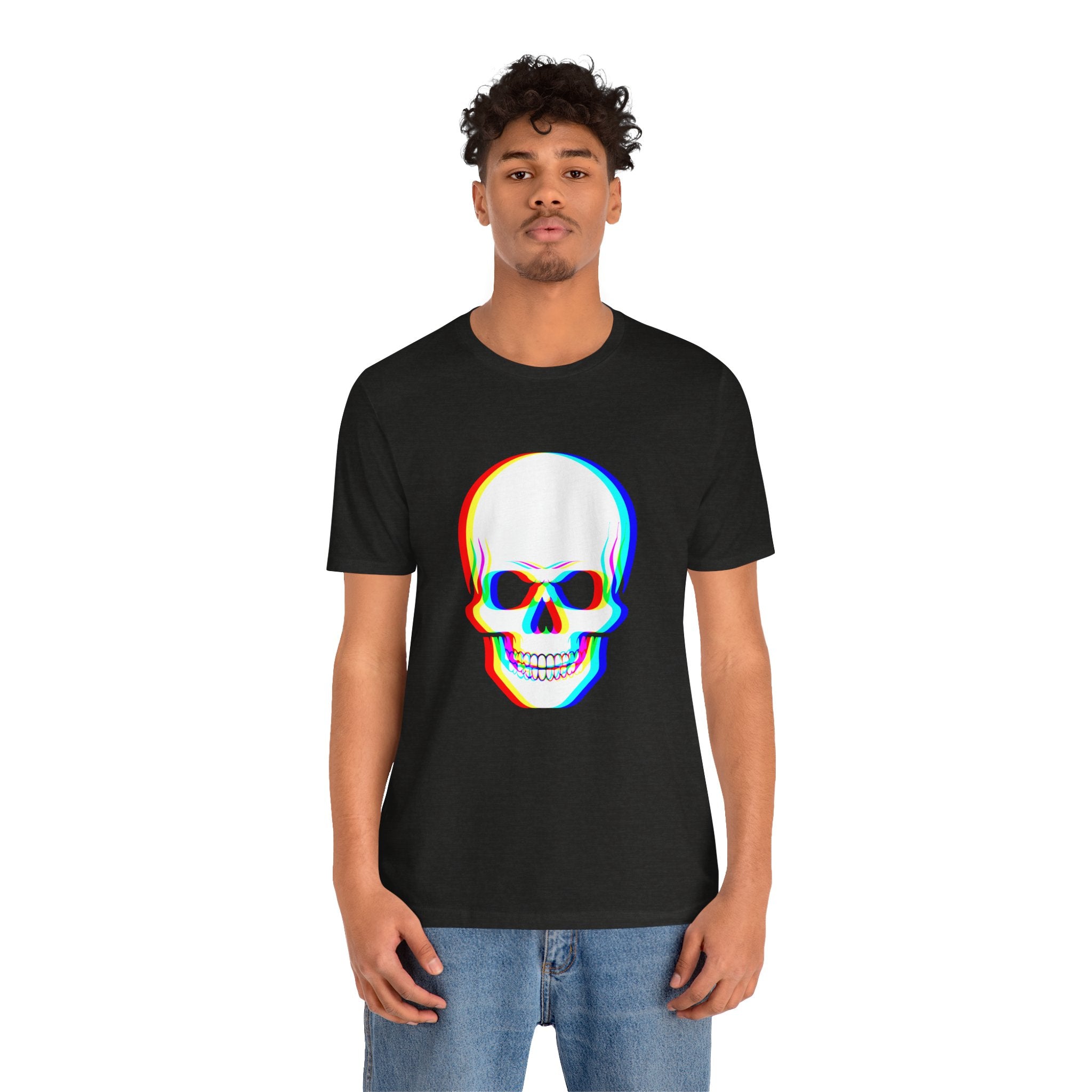 EDM Skull Graphic Tee, Unisex T-Shirt