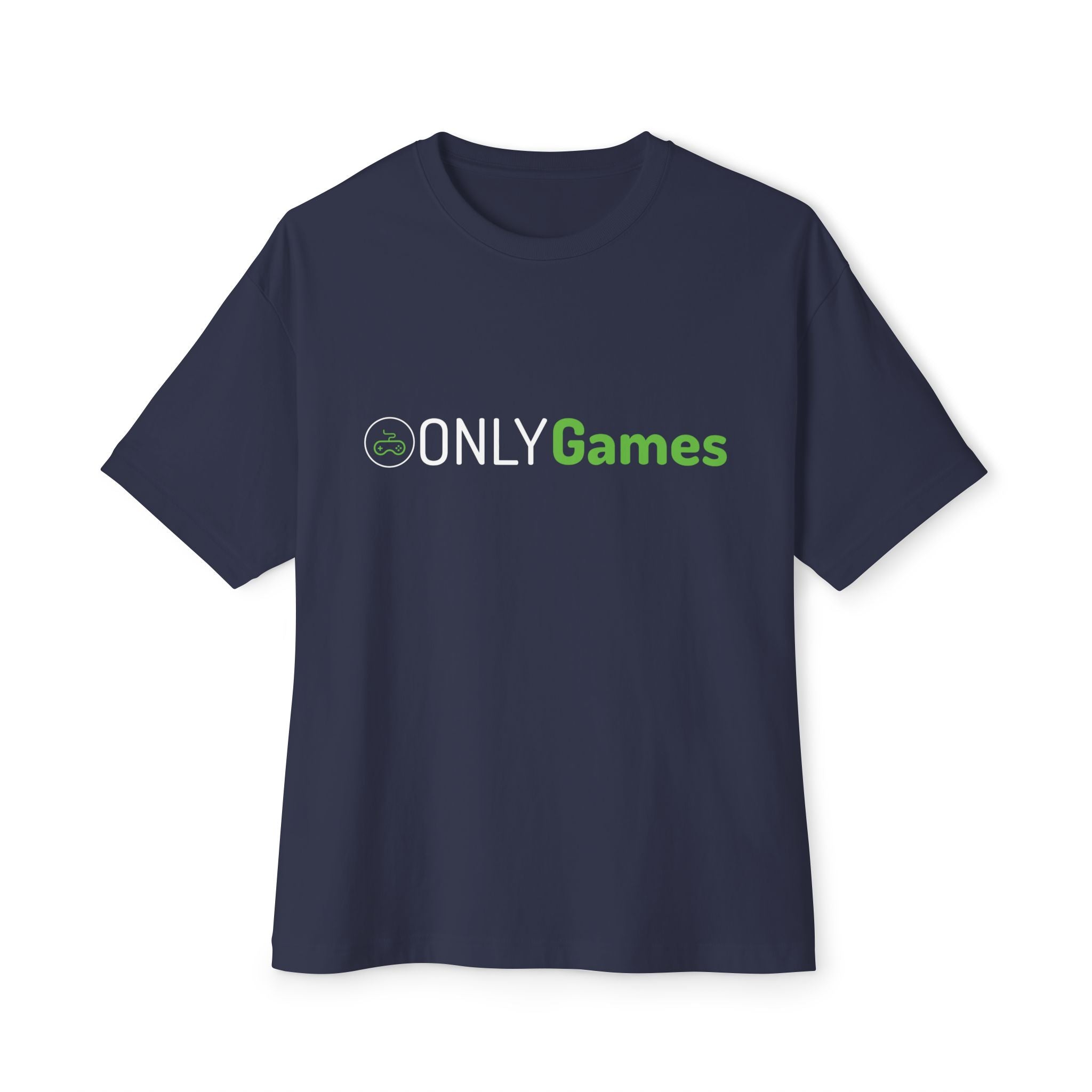 Gaming Unisex Oversized T-shirt - Only Games Design