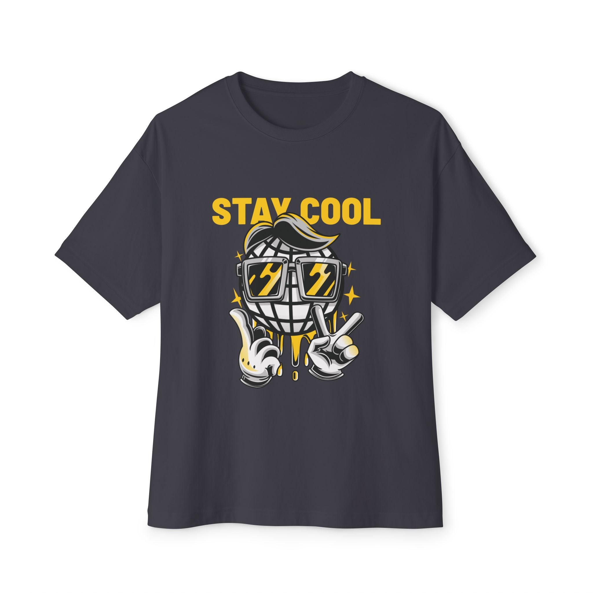 Retro Cartoon Oversized Tee