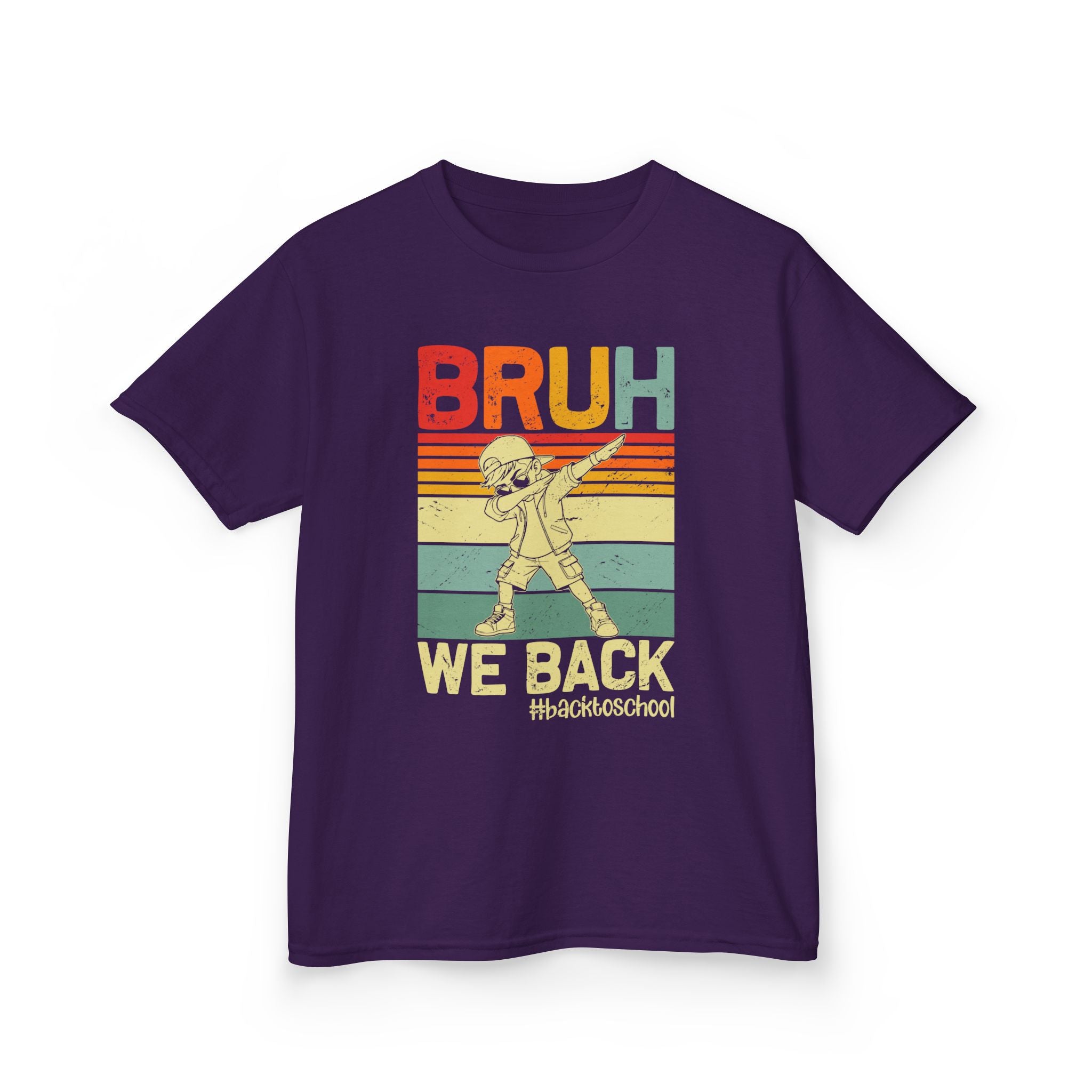 Kids Graphic Tee - Bruh We Back #BacktoSchool T-Shirt