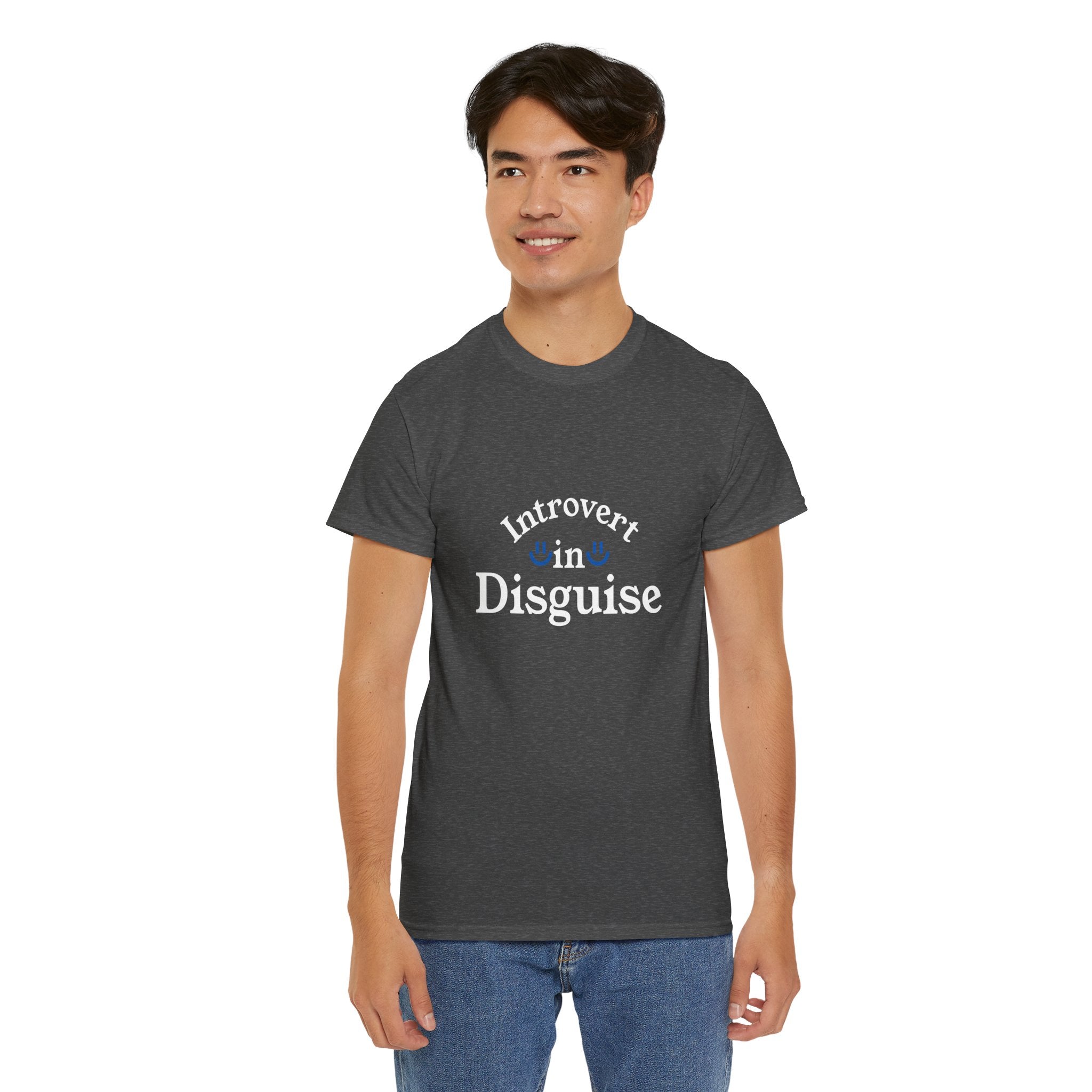Introvert in Disguise Unisex Tee, Funny  Introverts T-Shirt