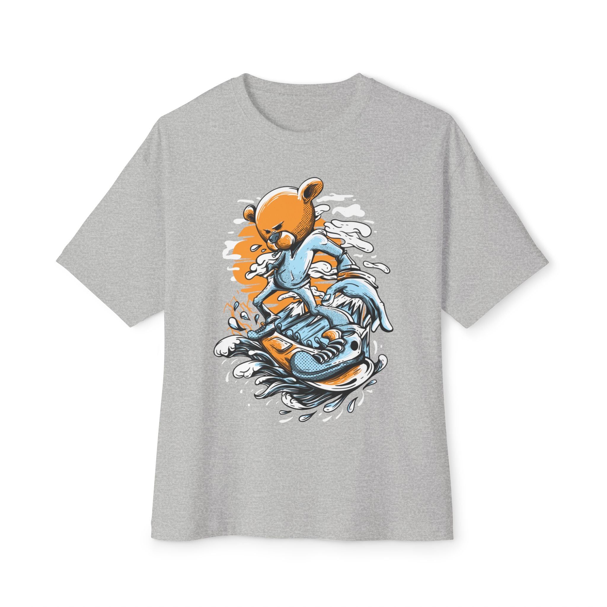 Skating Graphic Oversized Tee