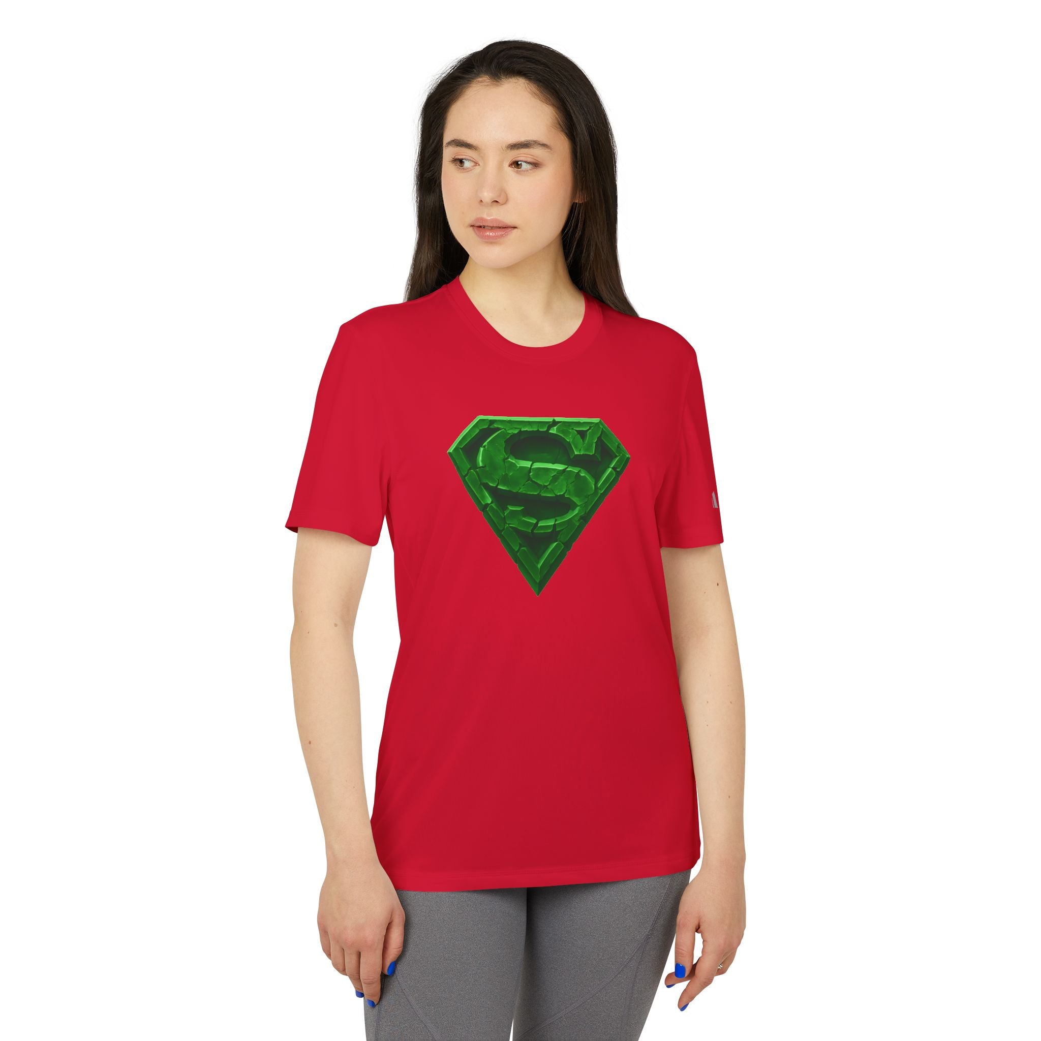 Superhero Sport T-Shirt, Unisex Athletic Adidas Tee