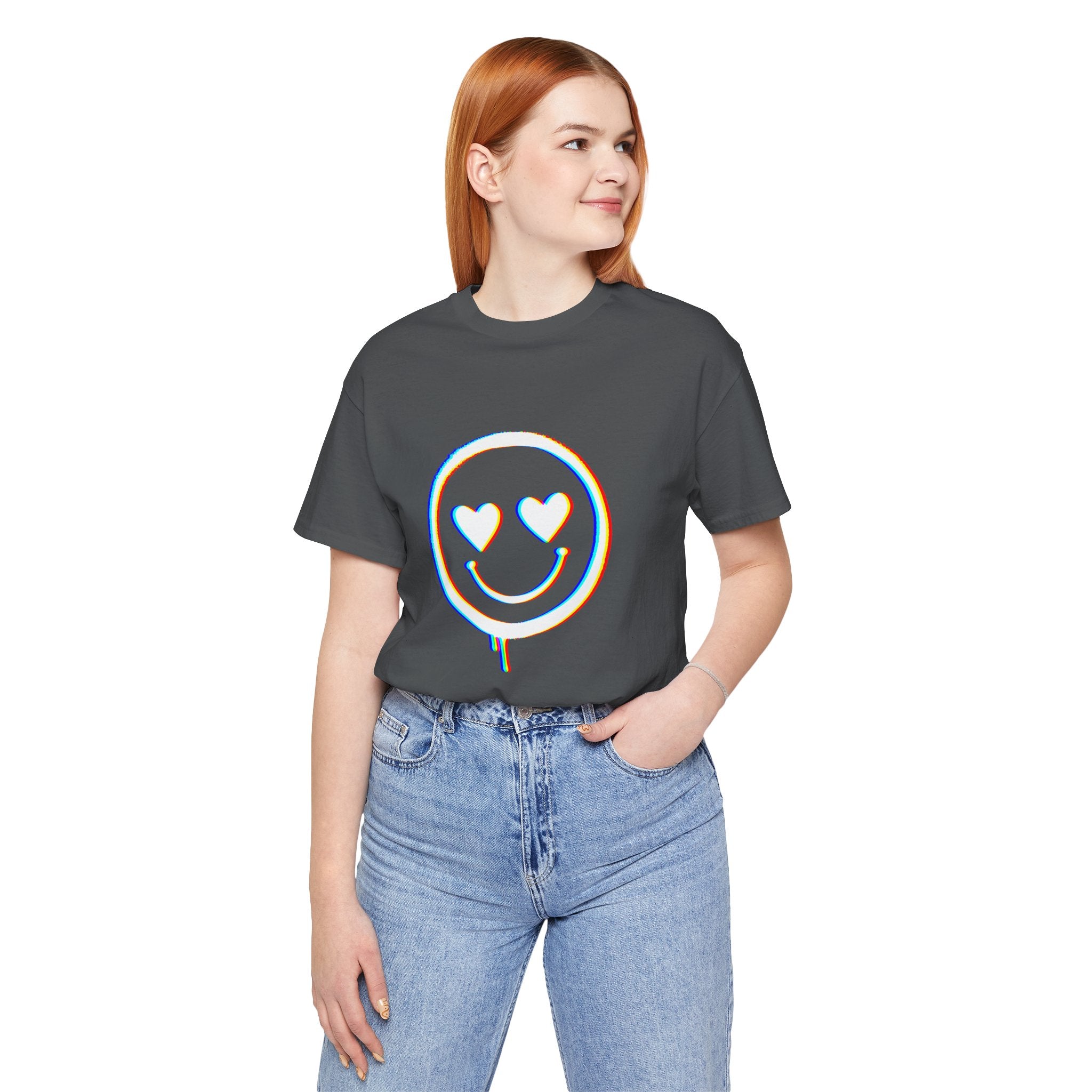 Heart Eyes Smiley T-Shirt