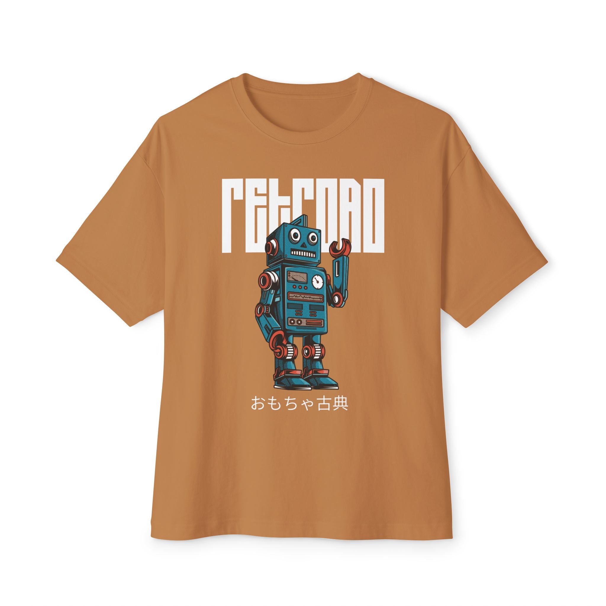 Retro ROBO Graphic Oversized Tee
