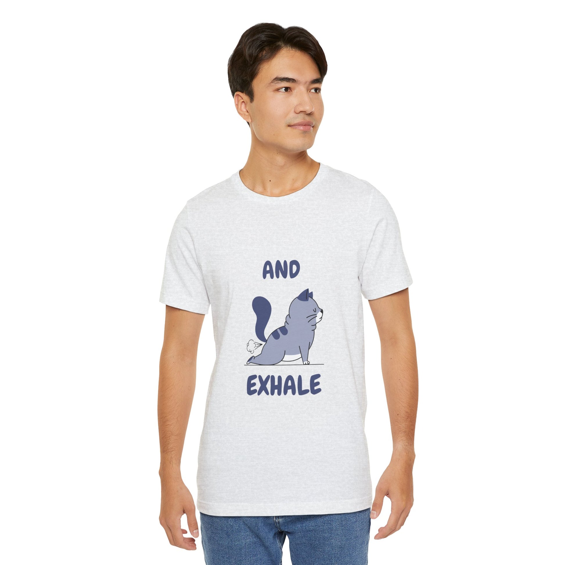Funny Yoga and Meditation Tee Casual T-Shirt