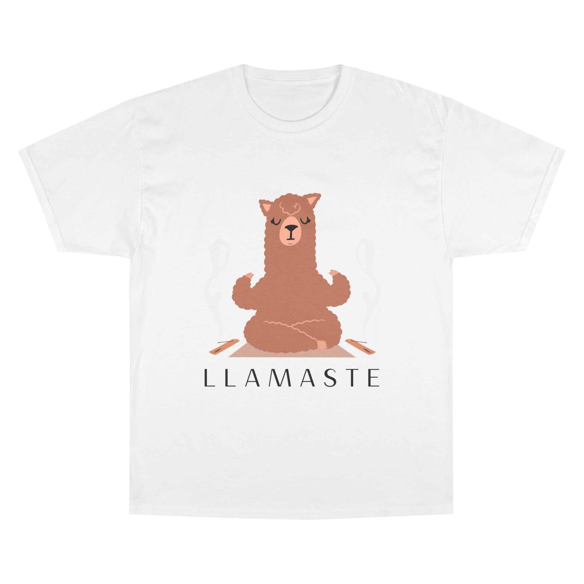 Llamaste Champion T-Shirt, Funny Yoga Tee,