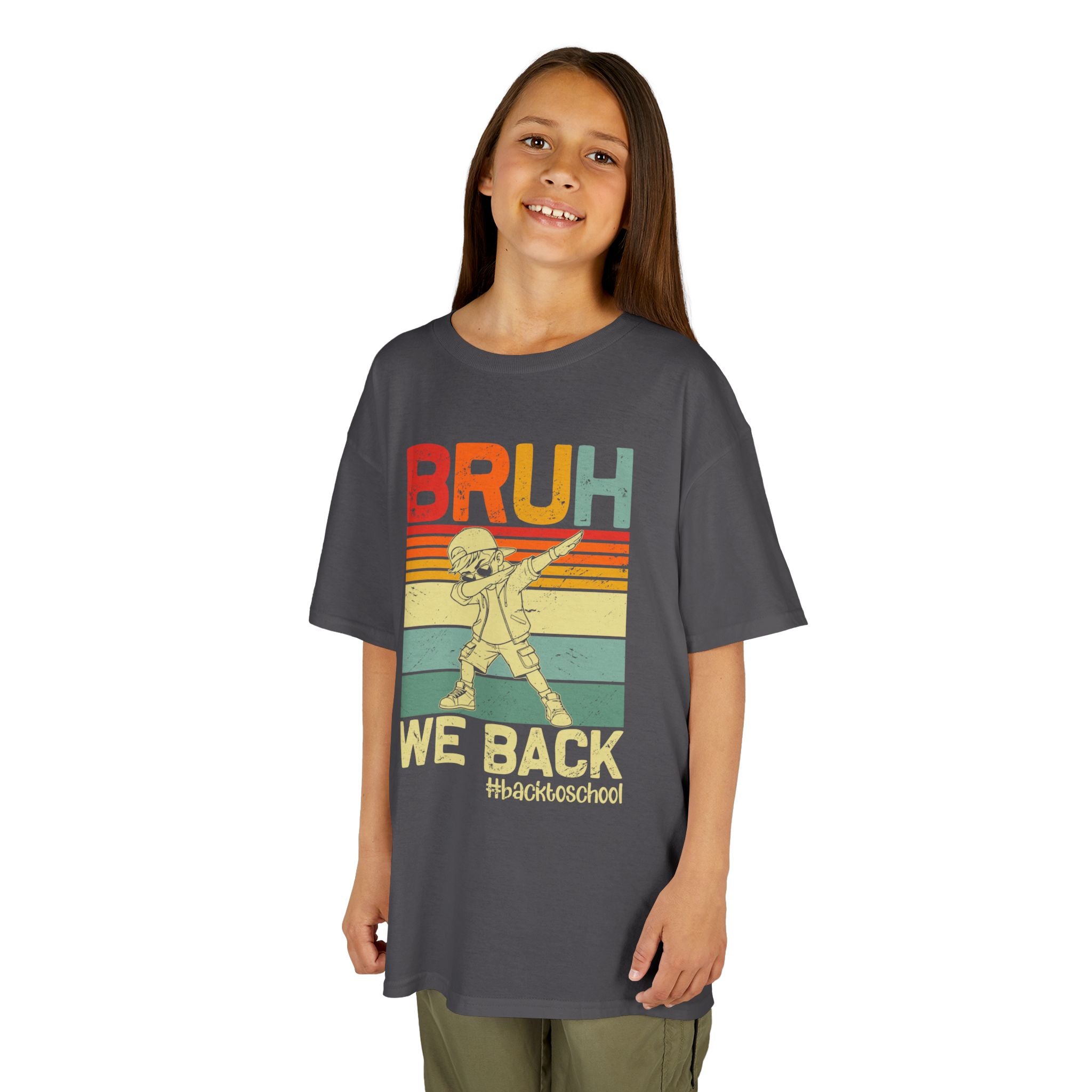 Kids Graphic Tee - Bruh We Back #BacktoSchool T-Shirt
