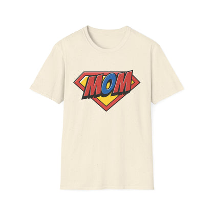 Super Mom Unisex Softstyle T-Shirt | Perfect Gift for Mother's Day