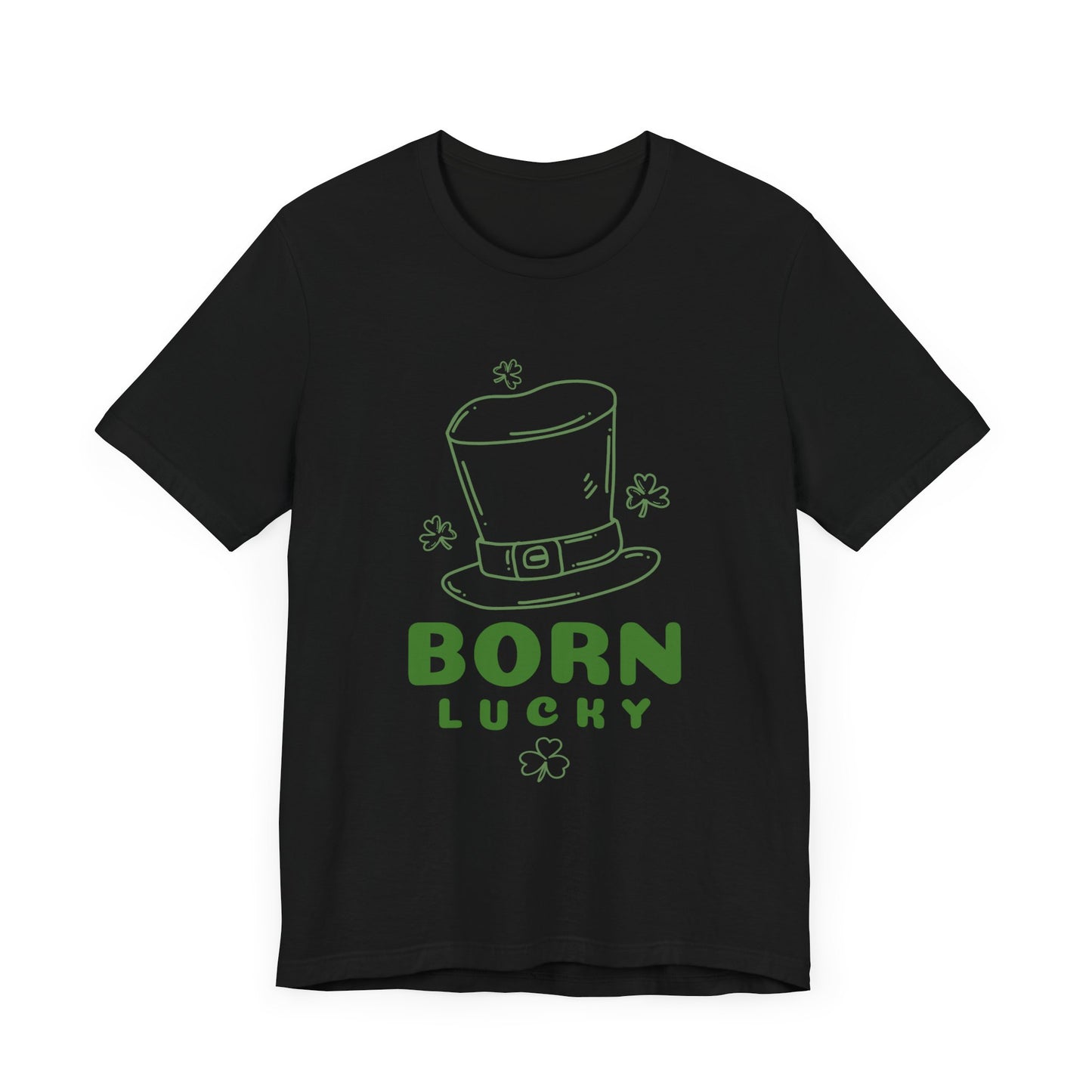 Born Lucky Tee - Perfect for St. Patrick's Day Celebrations