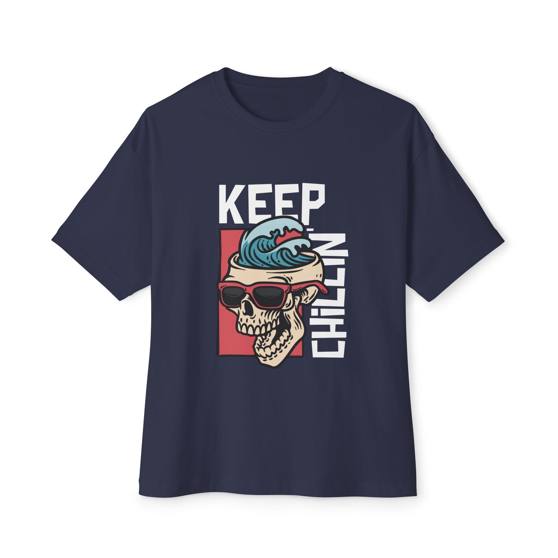 Keep Chilin Oversized Tee Oversized graphic T-Shirt