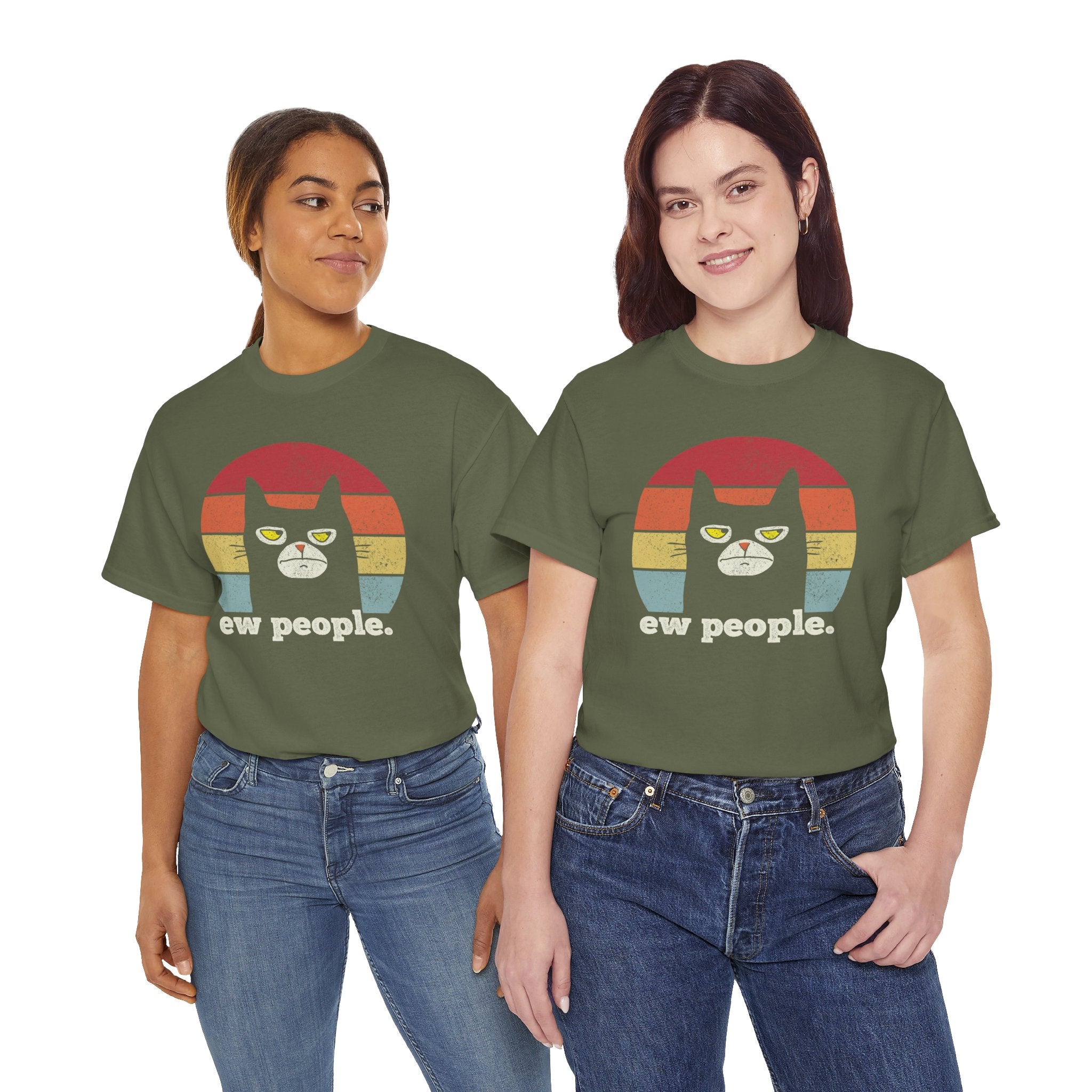 Ew People Graphic T-Shirt, for Introverts