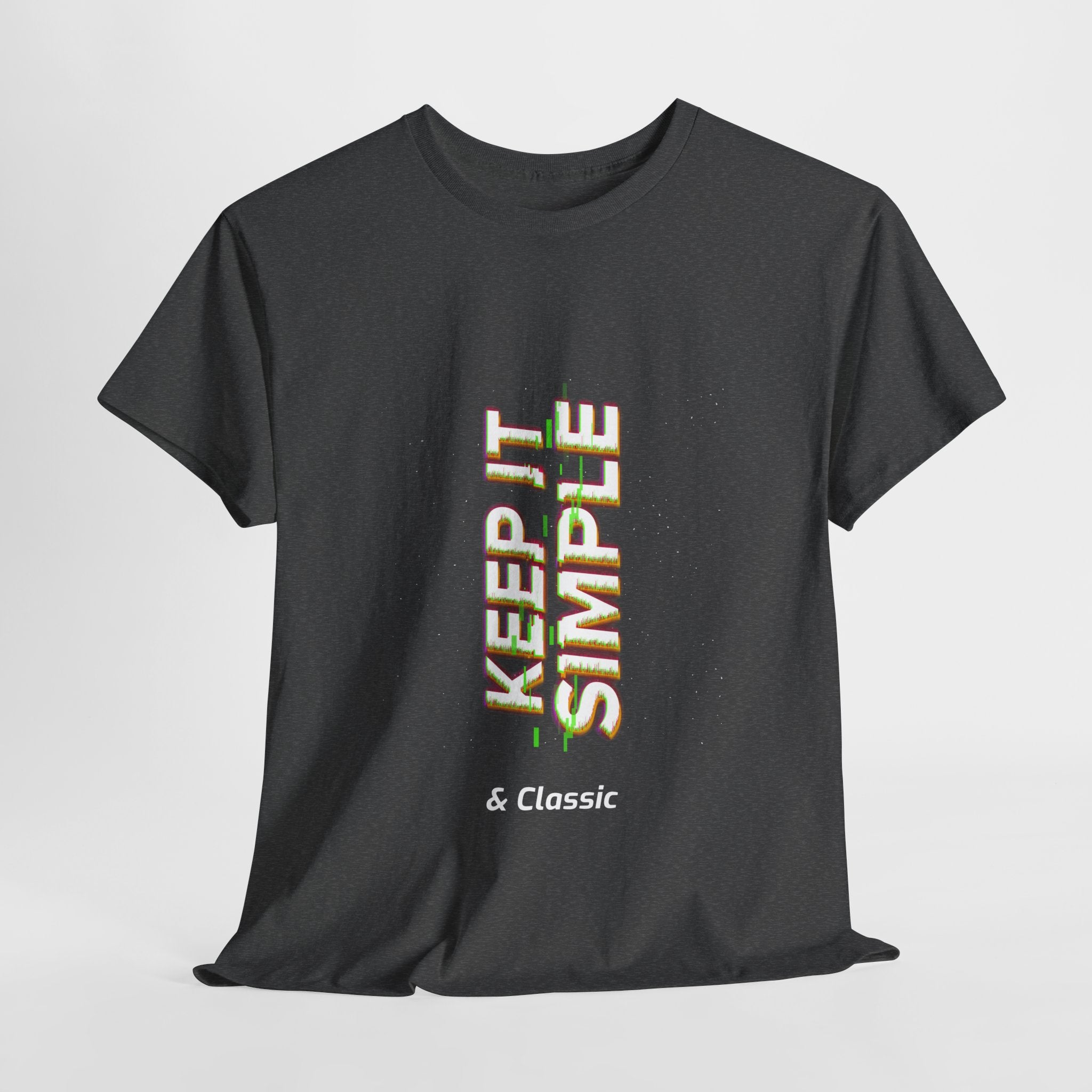 Keep It Simple & Classic: Unisex Heavy Cotton Tee, Casual T-Shirt