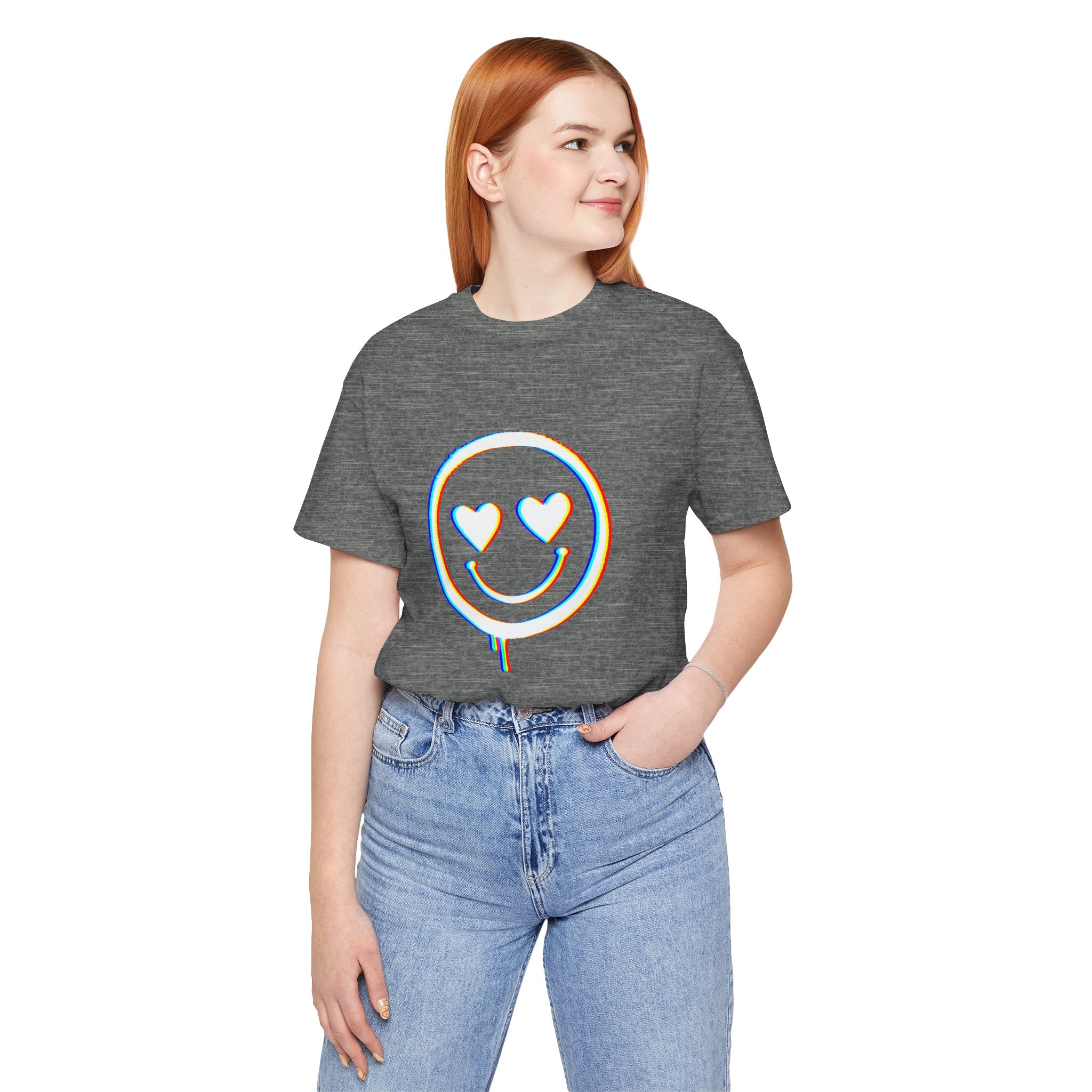 Heart Eyes Smiley T-Shirt