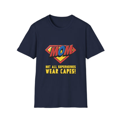 Mom Superhero T-Shirt, Perfect Gift for Mother's Day, Funny Tee for Moms, Birthday Gift for Mom, Cute Casual Wear