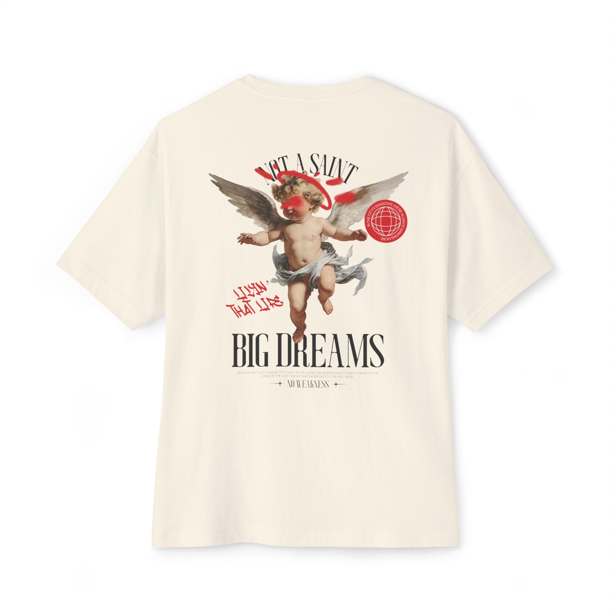 Graffiti Unisex Tee - Oversized Graphic T-Shirt