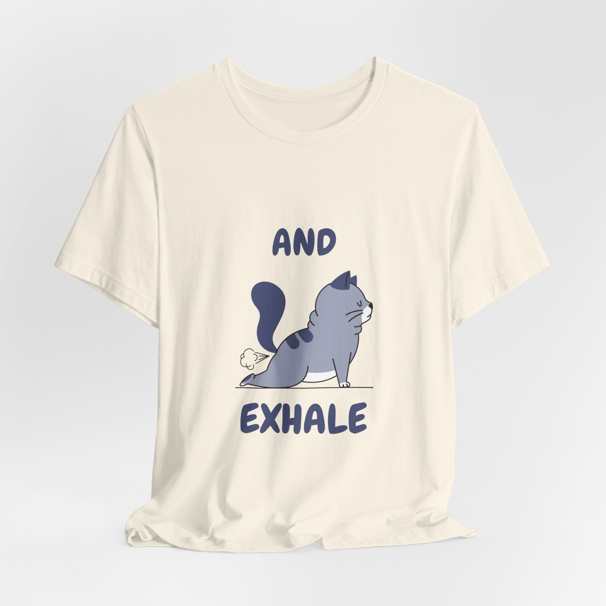 Funny Yoga and Meditation Tee Casual T-Shirt