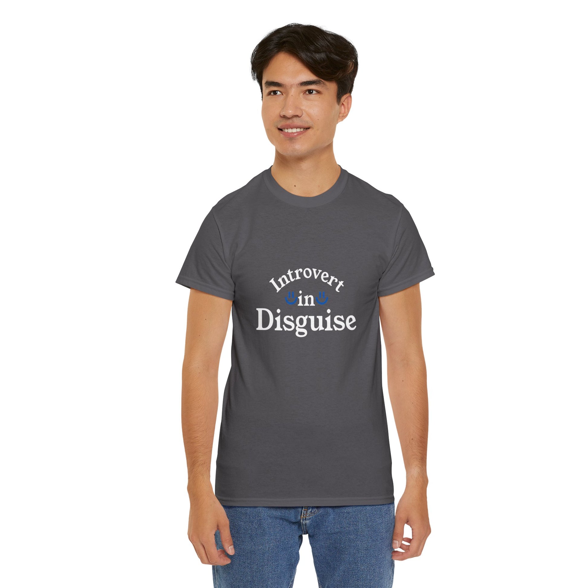 Introvert in Disguise Unisex Tee, Funny  Introverts T-Shirt