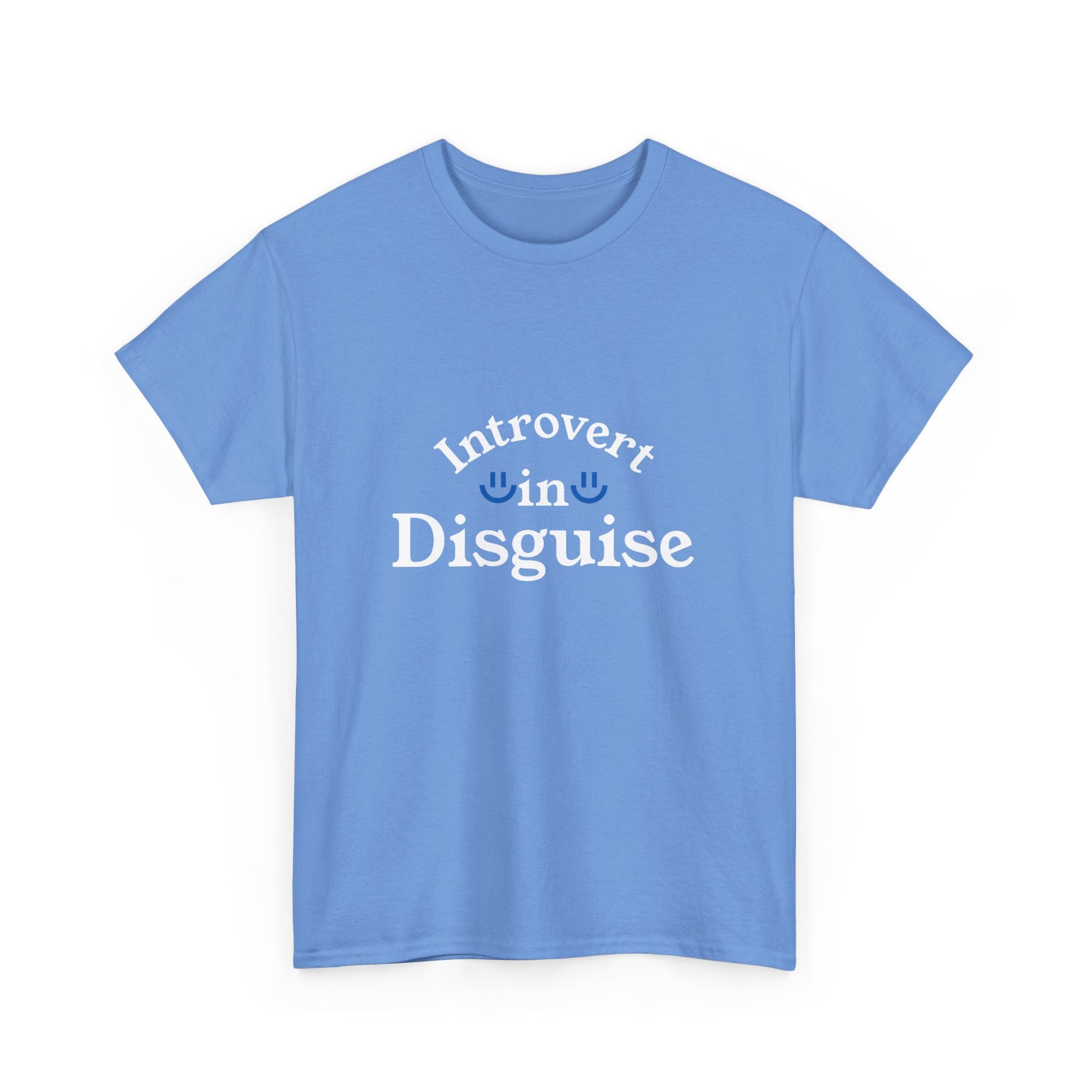 Introvert in Disguise Unisex Tee, Funny  Introverts T-Shirt