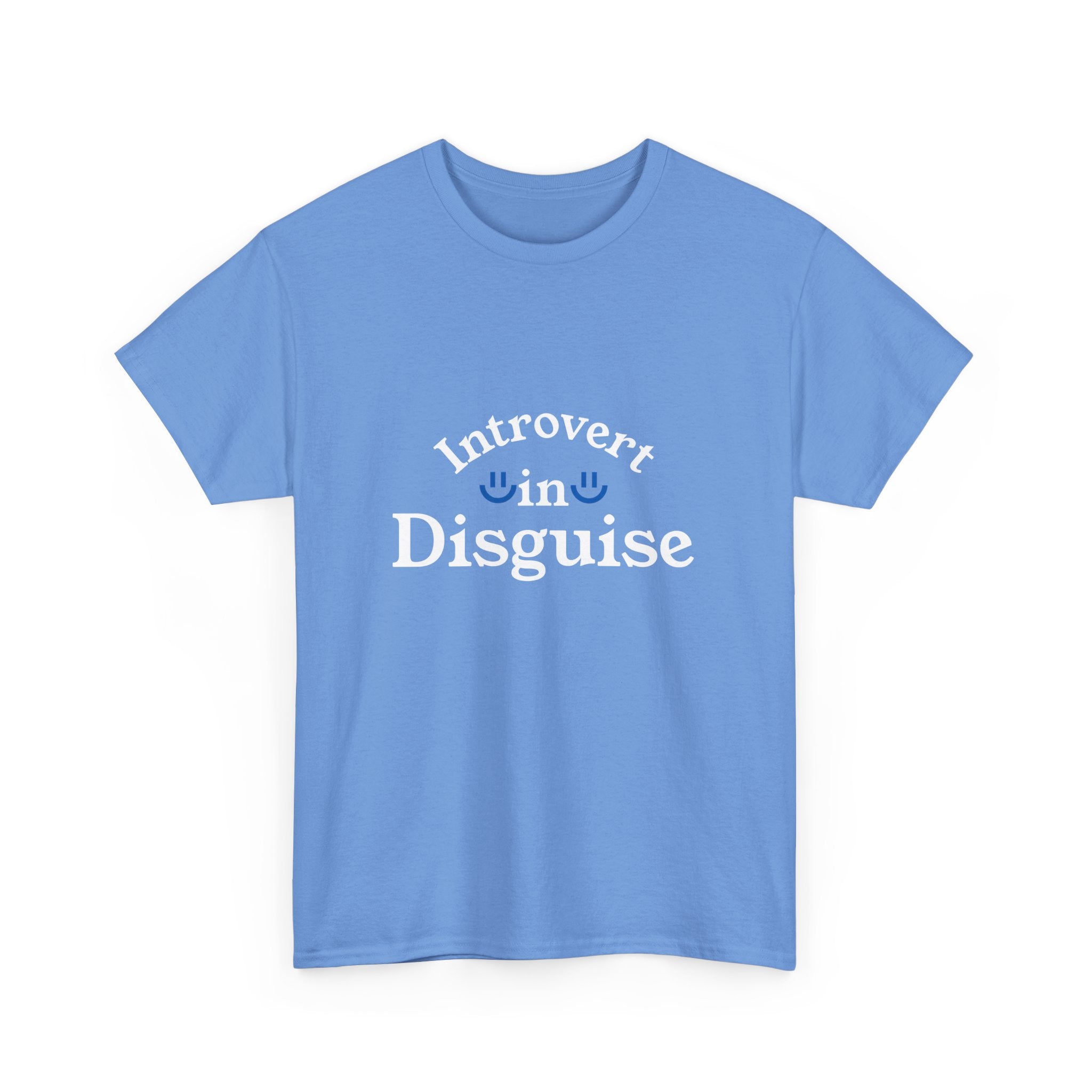 Introvert in Disguise Unisex Tee, Funny  Introverts T-Shirt