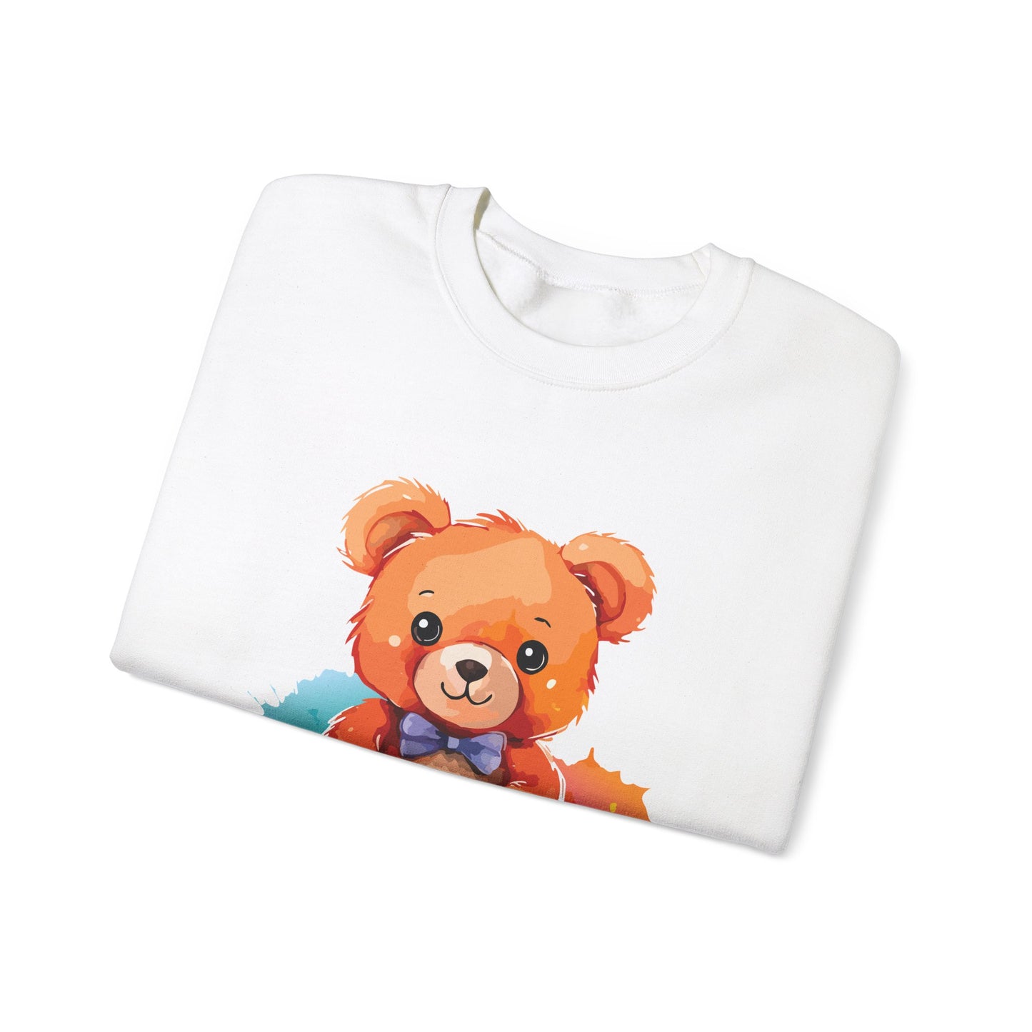 Cute bear printed Unisex Heavy Blend™ Crewneck Sweatshirt