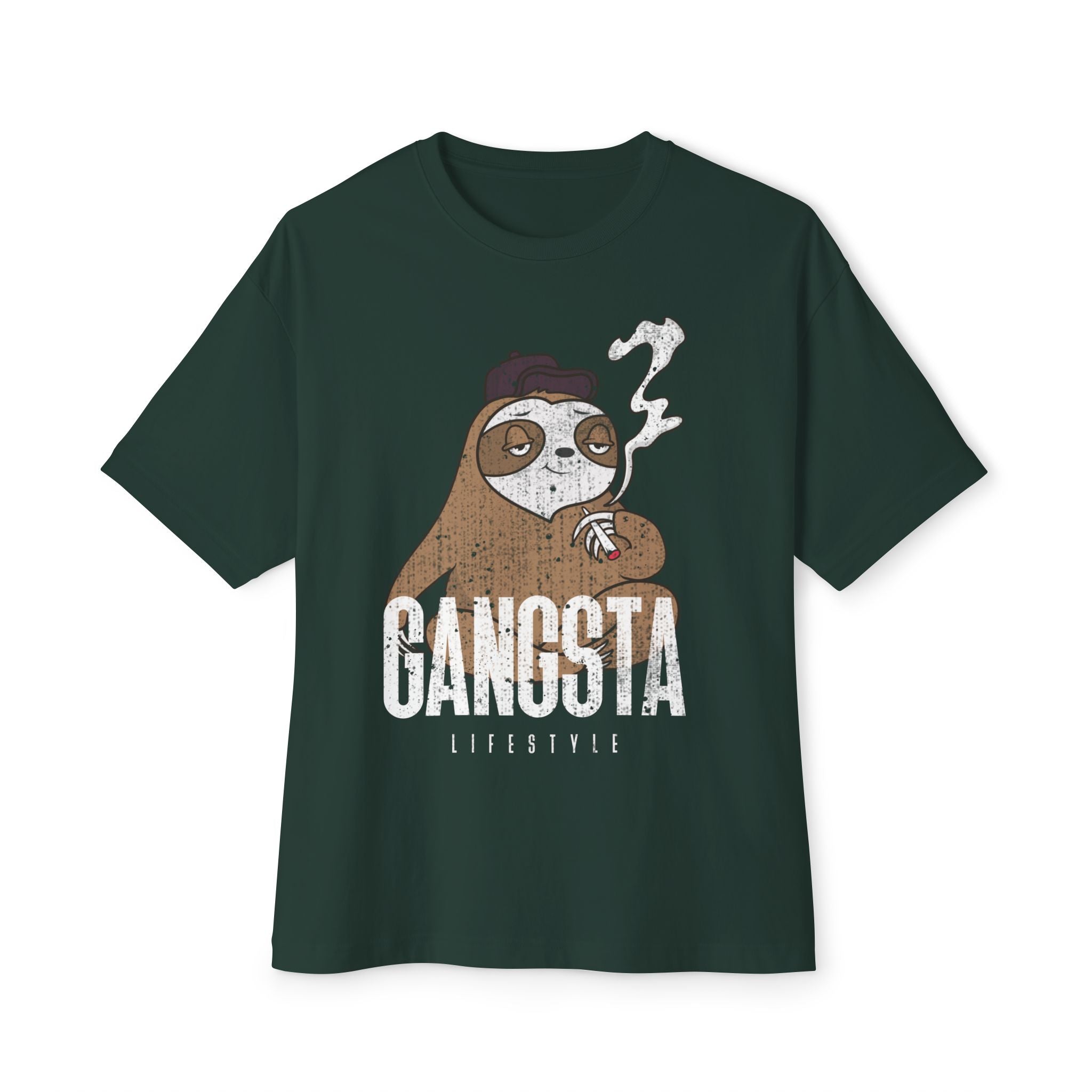 Gangsta Lifestyle, Graphic Oversized Tee