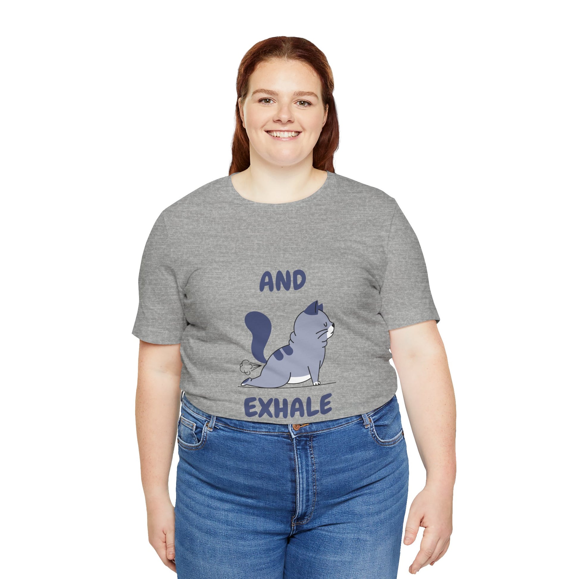 Funny Yoga and Meditation Tee Casual T-Shirt