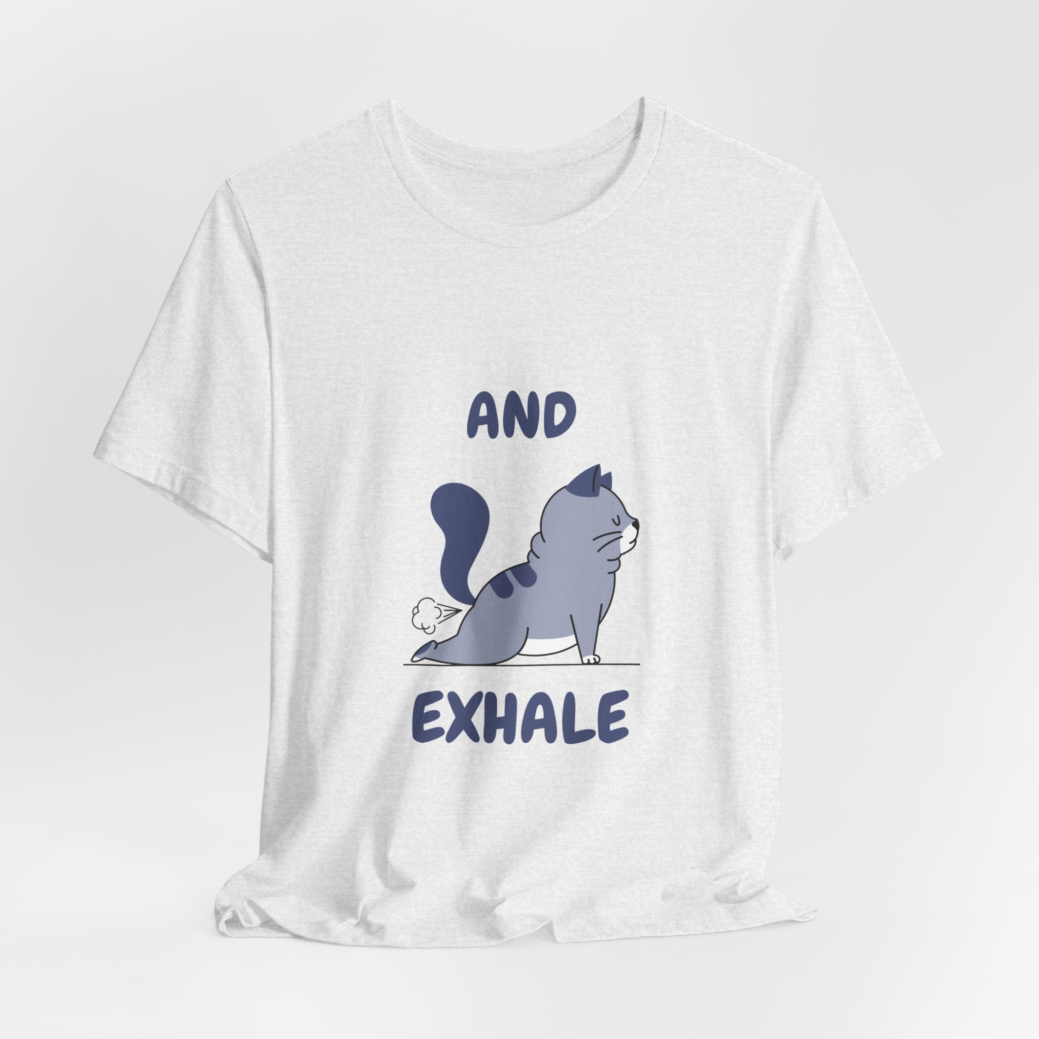 Funny Yoga and Meditation Tee Casual T-Shirt