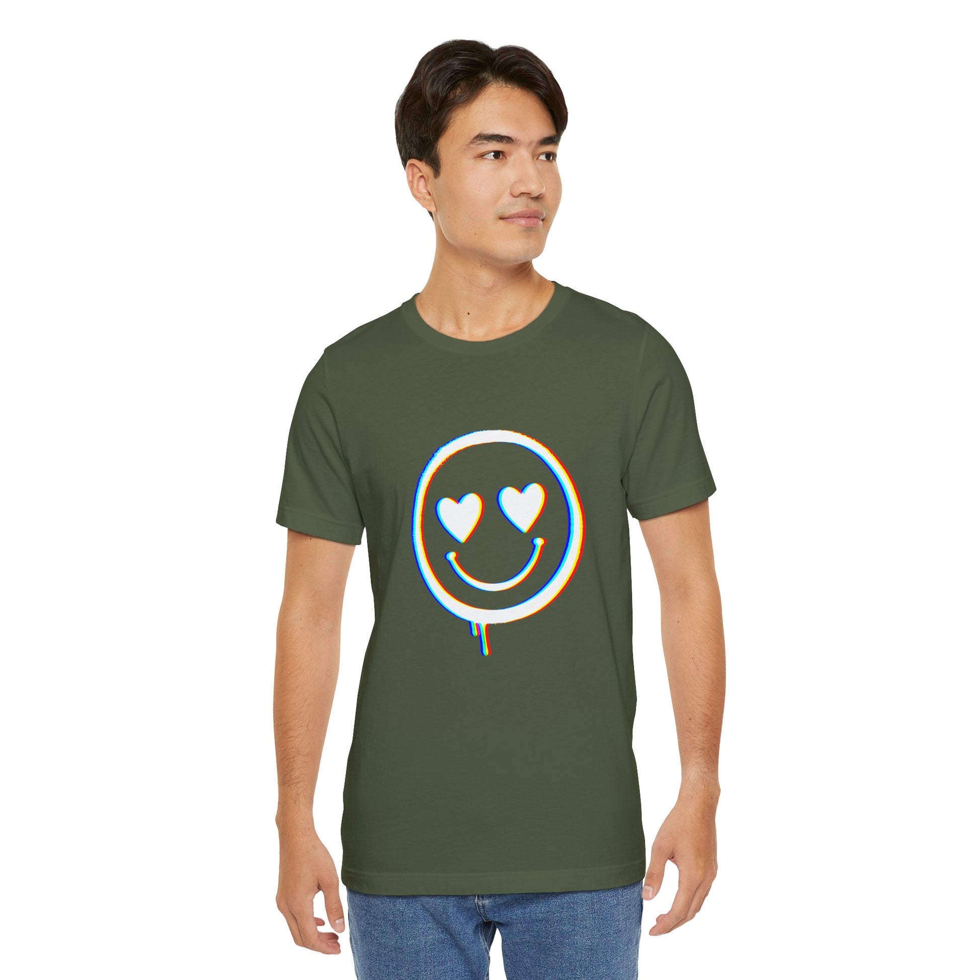 Heart Eyes Smiley T-Shirt