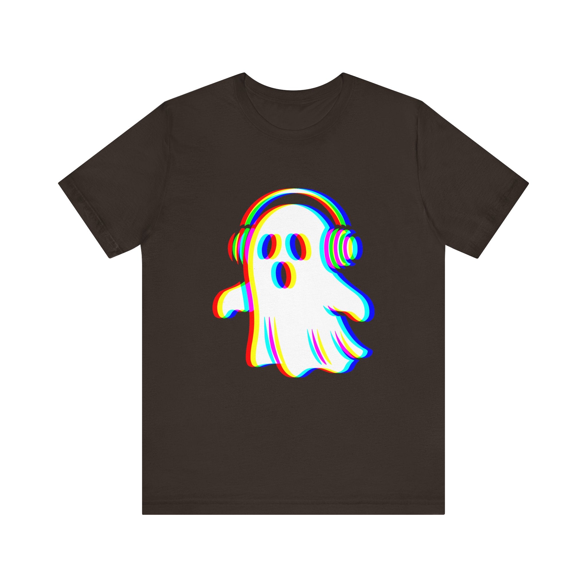 Ghostly Beats Unisex Tee, Fun Graphic T-Shirt
