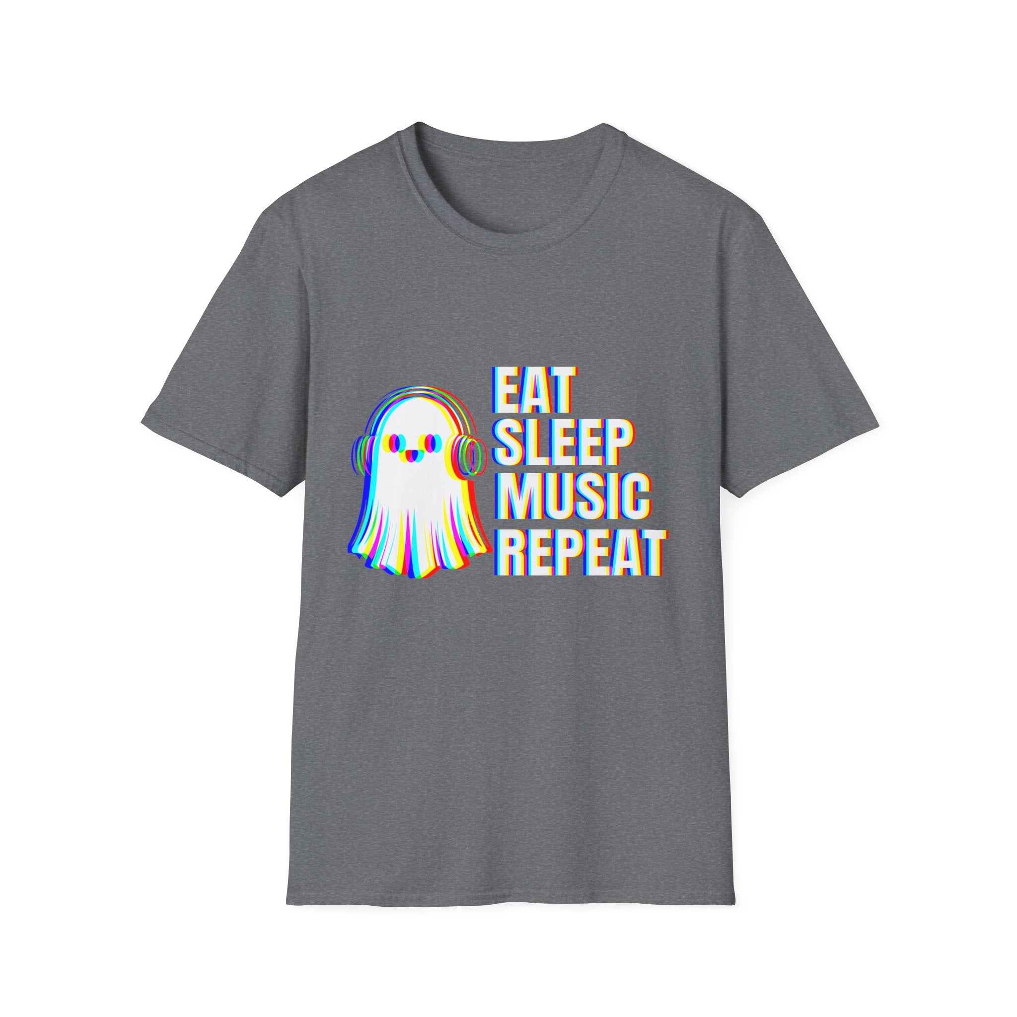 Eat Sleep Music Repeat EDM Unisex T-shirt