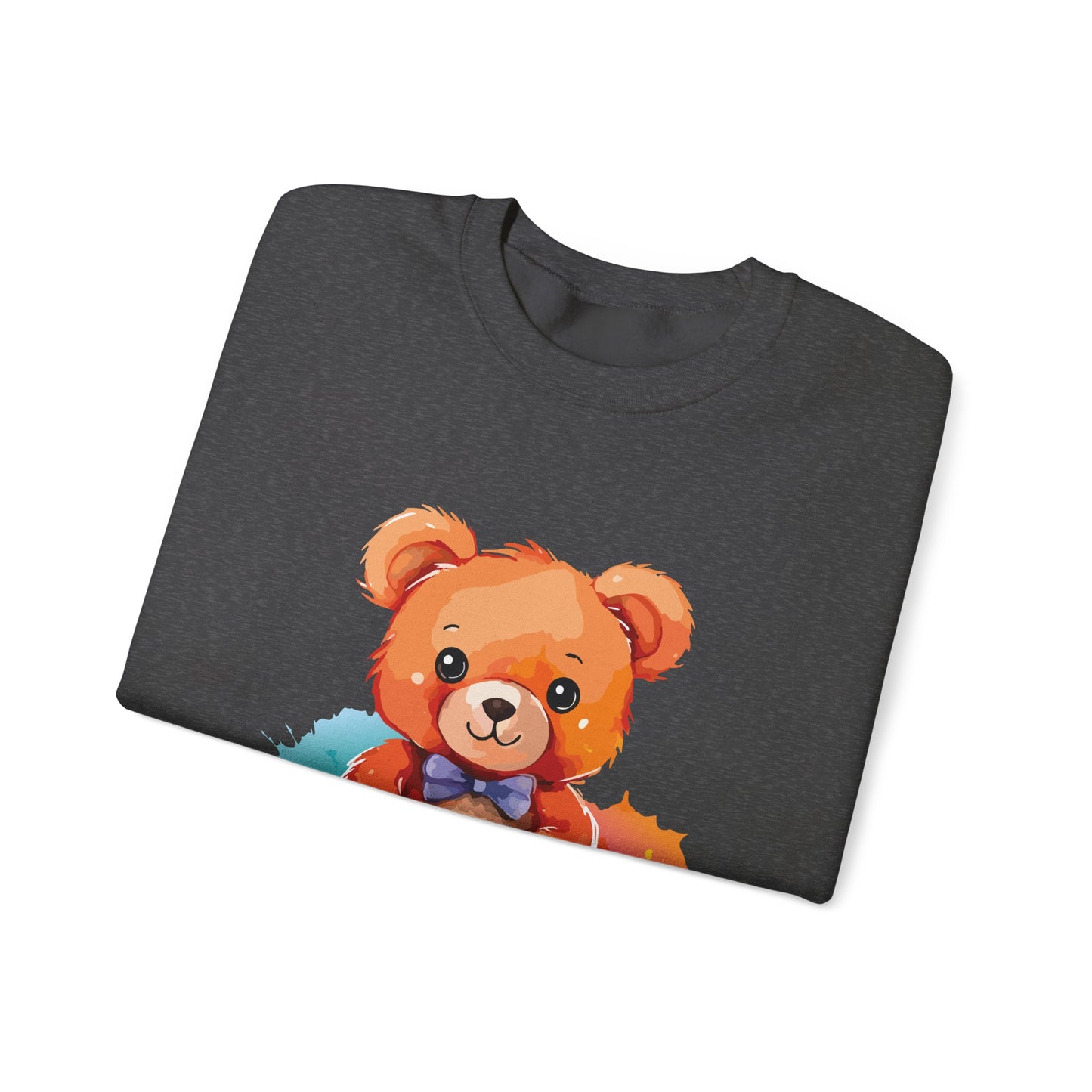 Cute bear printed Unisex Heavy Blend™ Crewneck Sweatshirt