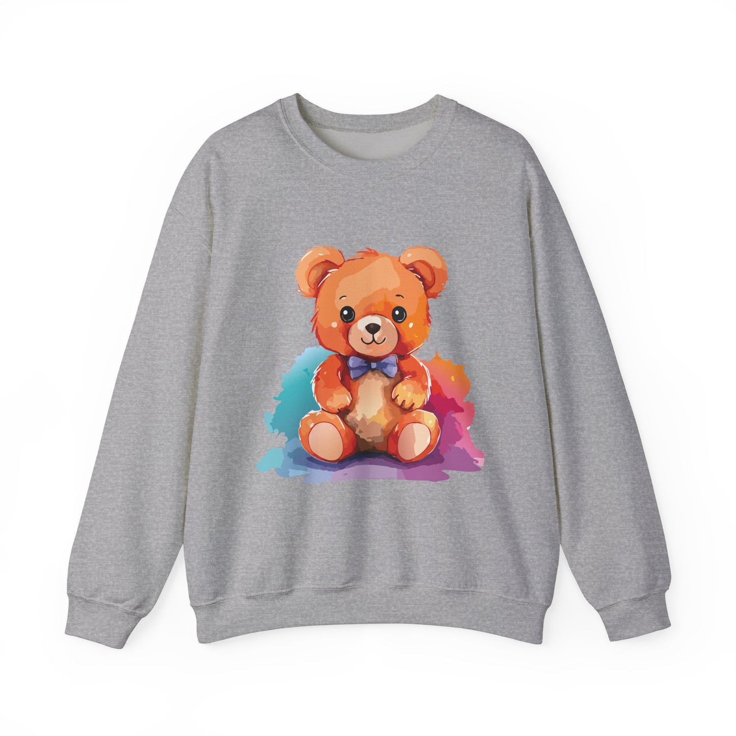 Cute bear printed Unisex Heavy Blend™ Crewneck Sweatshirt
