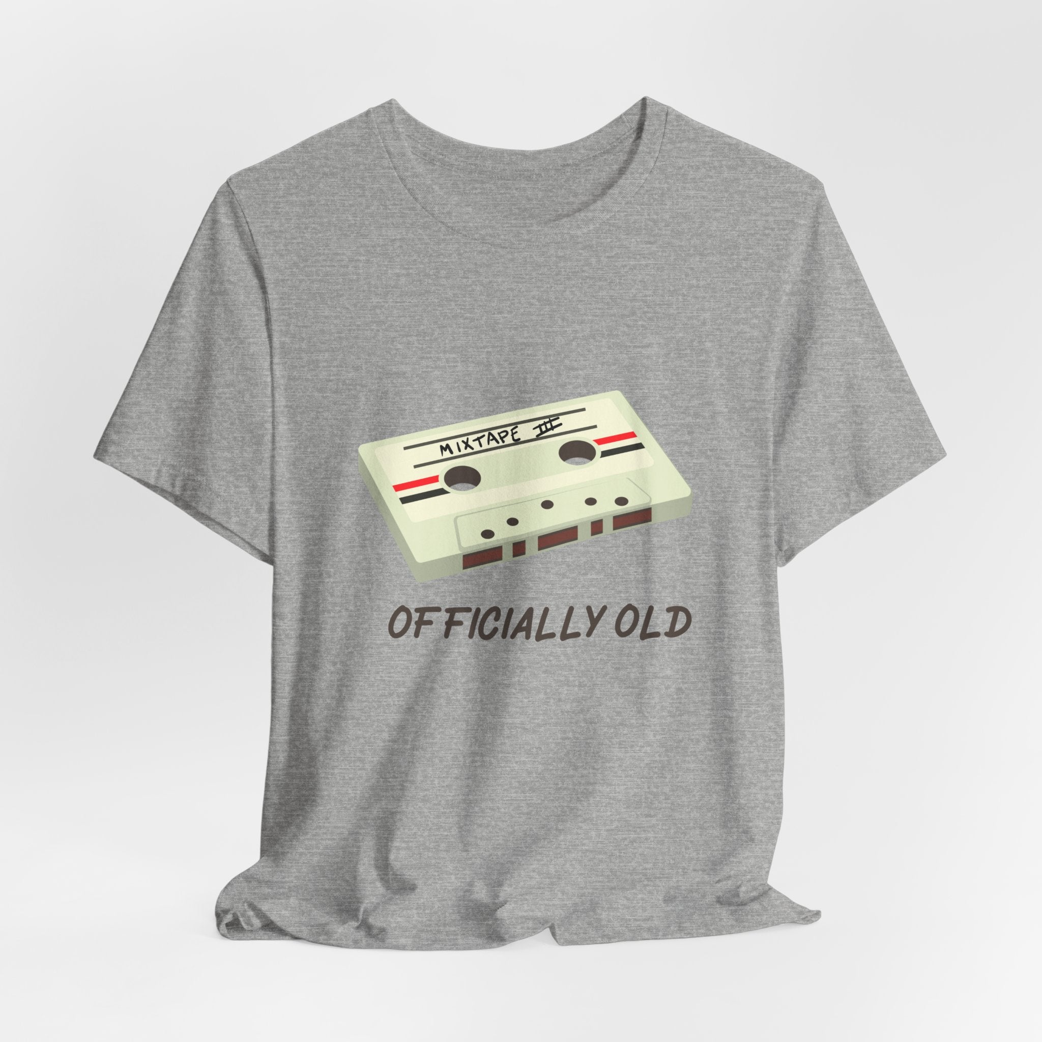 Officially Old Tee, Vintage Style T-Shirt