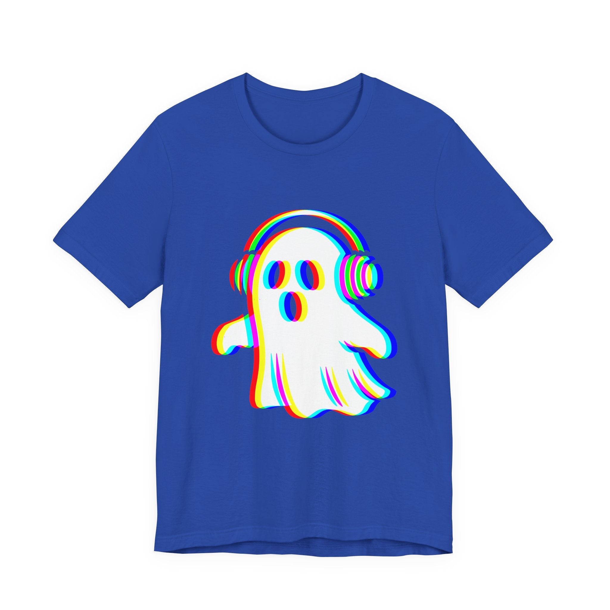 Ghostly Beats Unisex Tee, Fun Graphic T-Shirt