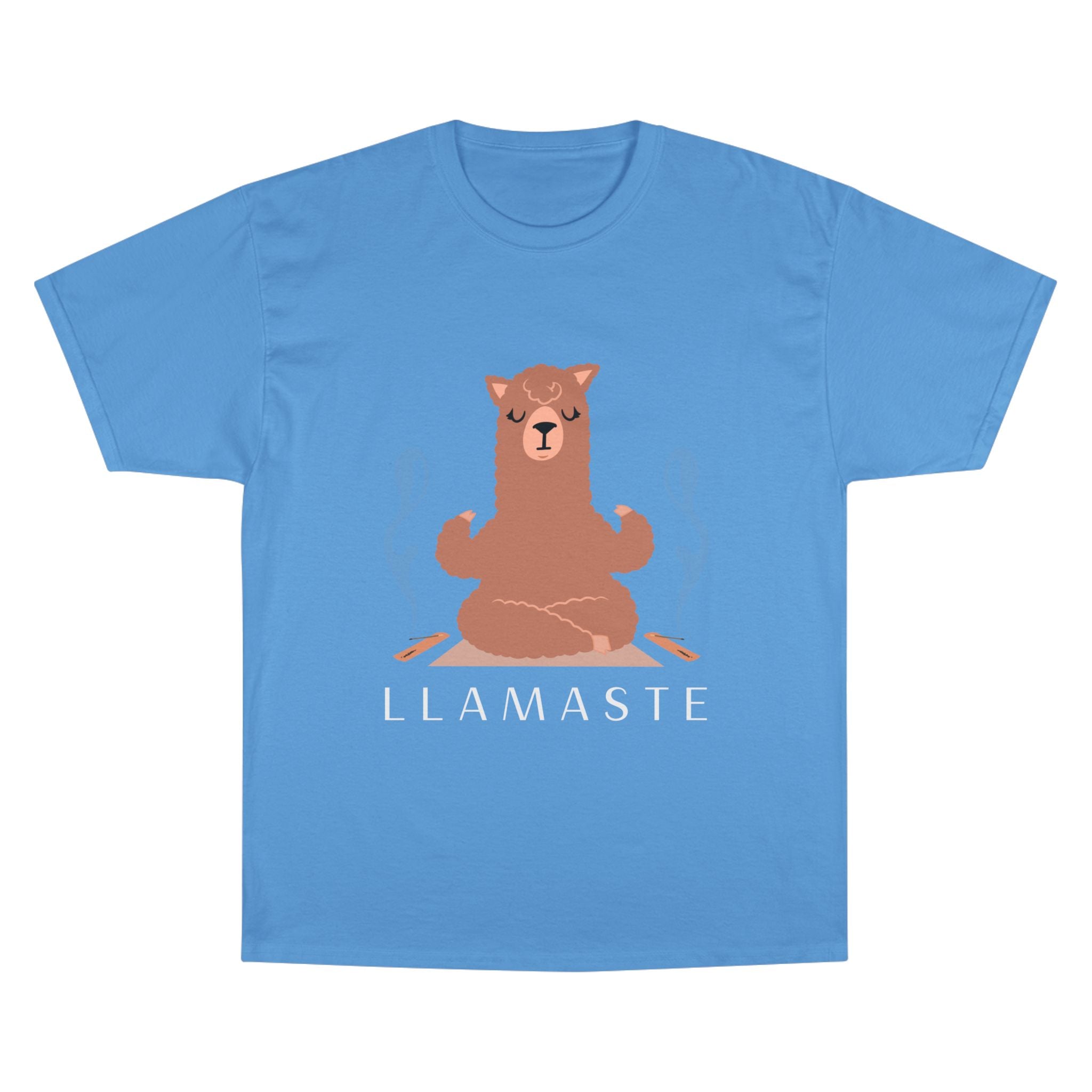Llamaste Champion T-Shirt, Funny Yoga Tee,