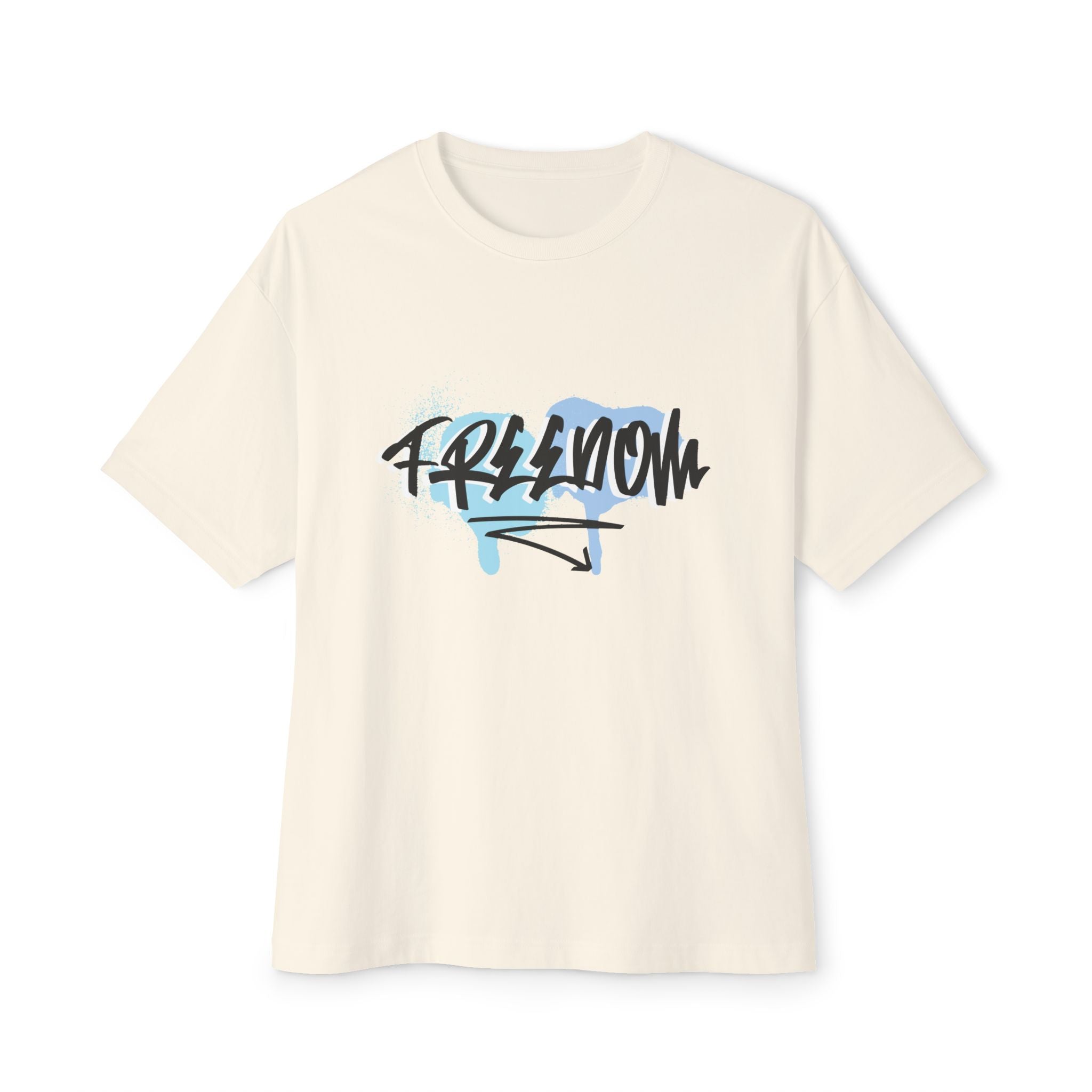 Freedom Graffiti Oversized Tee