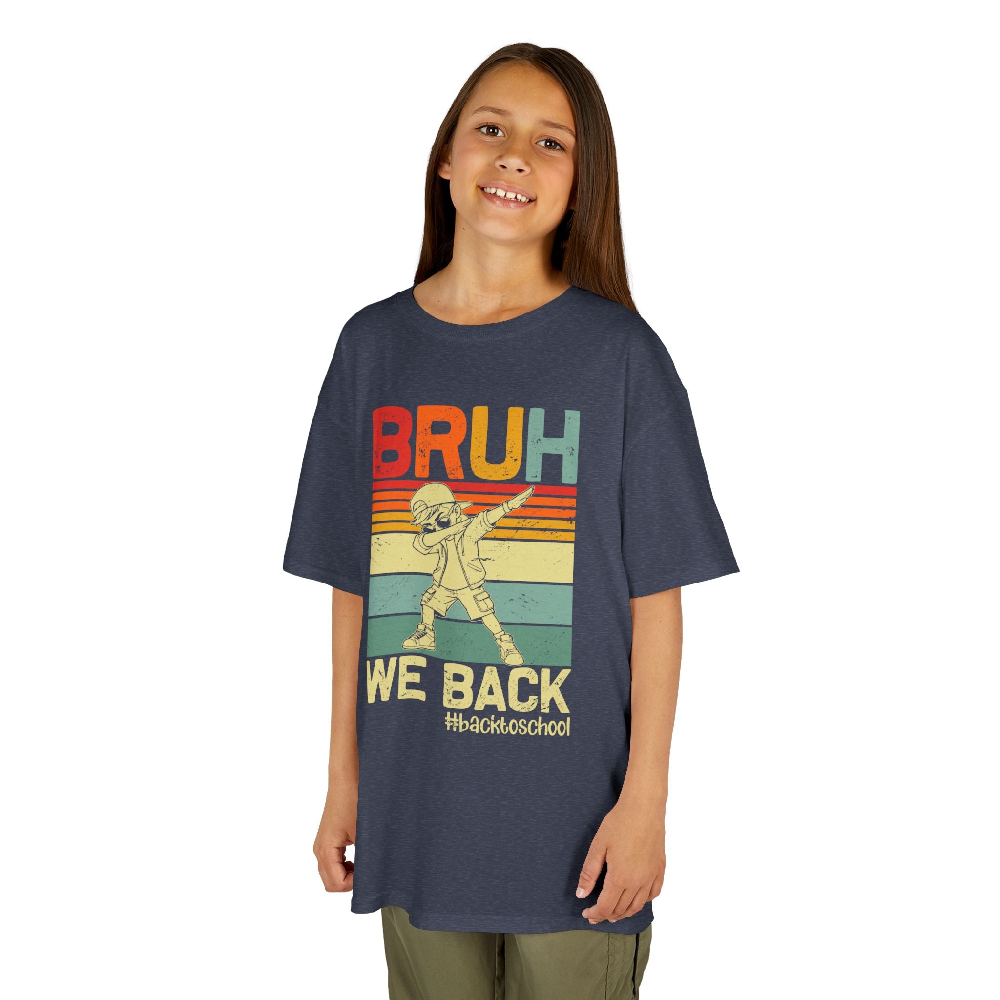 Kids Graphic Tee - Bruh We Back #BacktoSchool T-Shirt