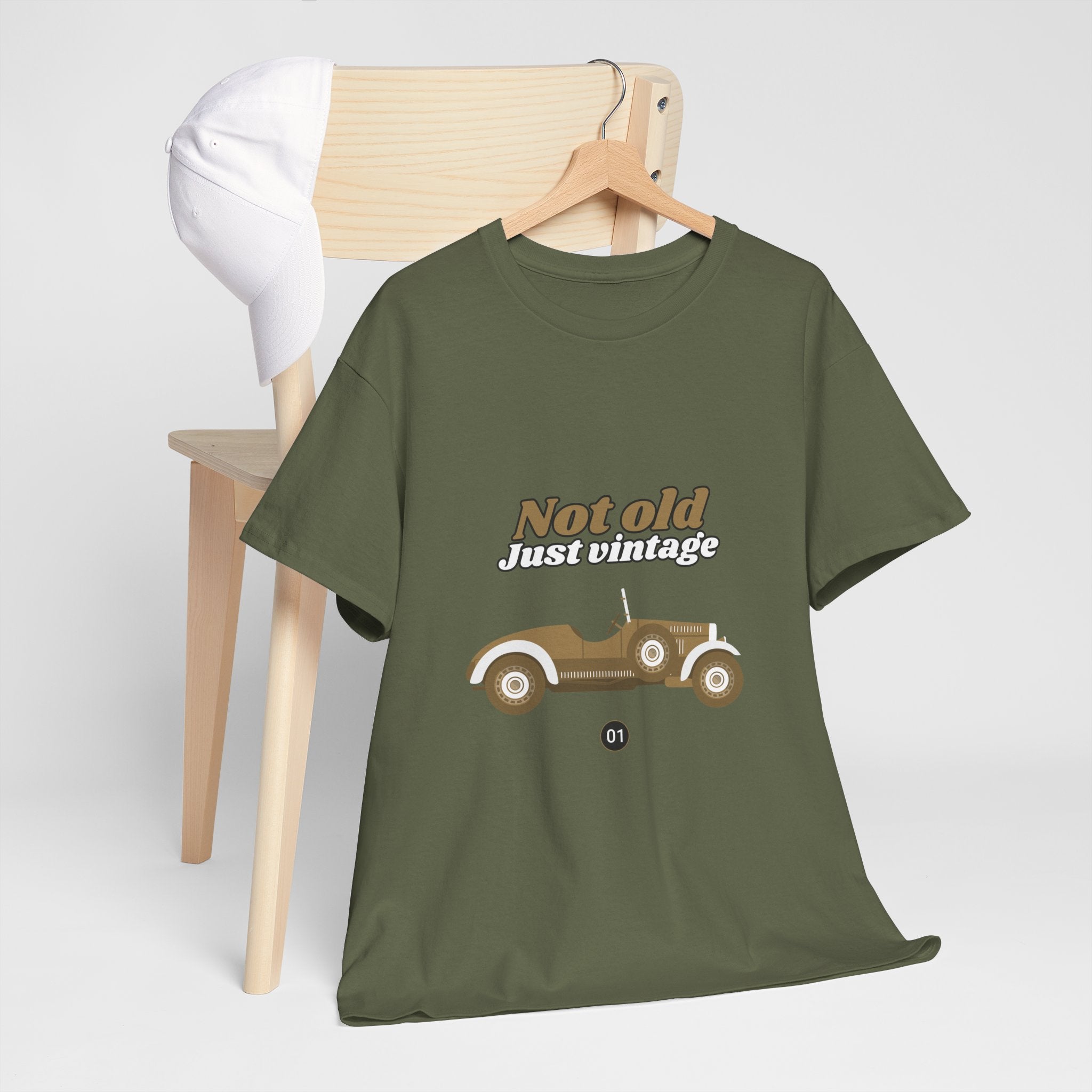 Not Old Just Vintage, Retro T-Shirt