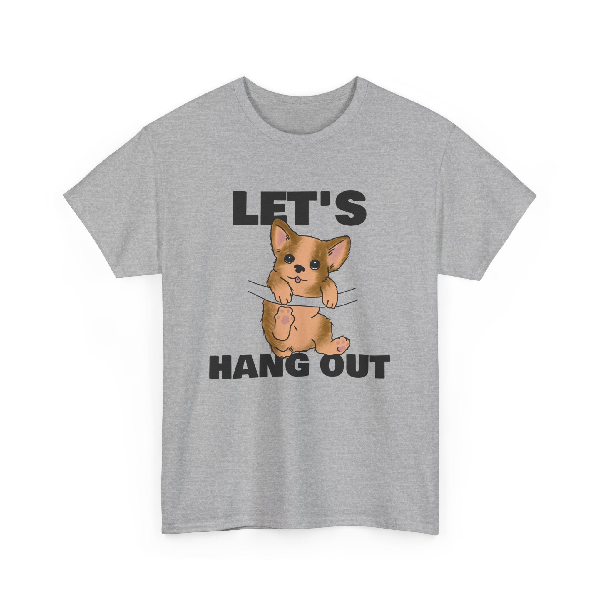 Let's Hang Out Unisex Tee,  Casual Wear T-Shirt