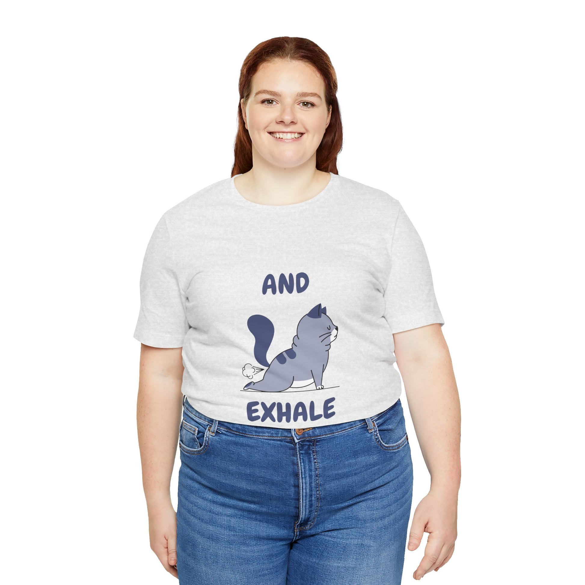 Funny Yoga and Meditation Tee Casual T-Shirt
