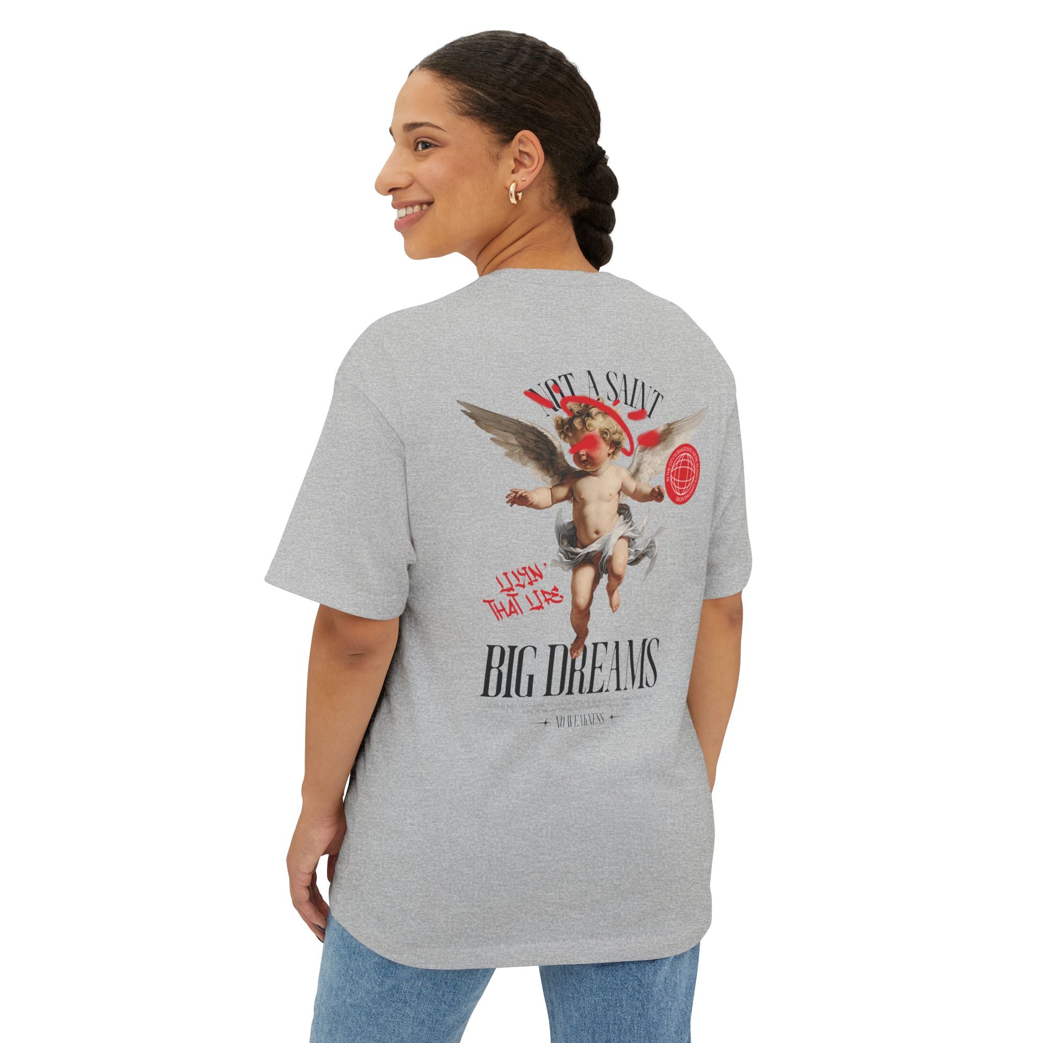 Graffiti Unisex Tee - Oversized Graphic T-Shirt