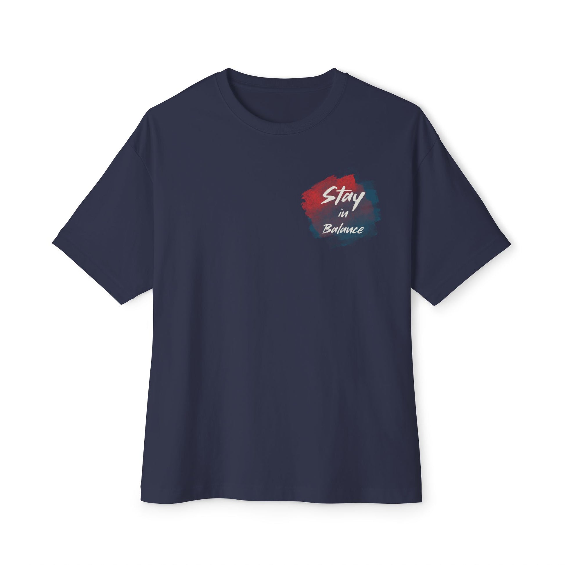 Stay in Balance, Zen design Graphic Oversized T-Shirt