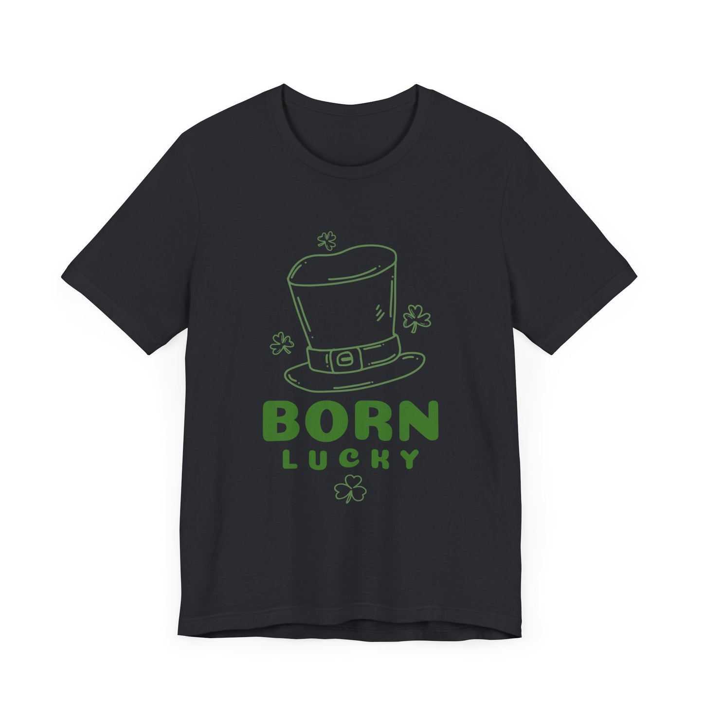 Born Lucky Tee - Perfect for St. Patrick's Day Celebrations