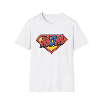 Super Mom Unisex Softstyle T-Shirt | Perfect Gift for Mother's Day