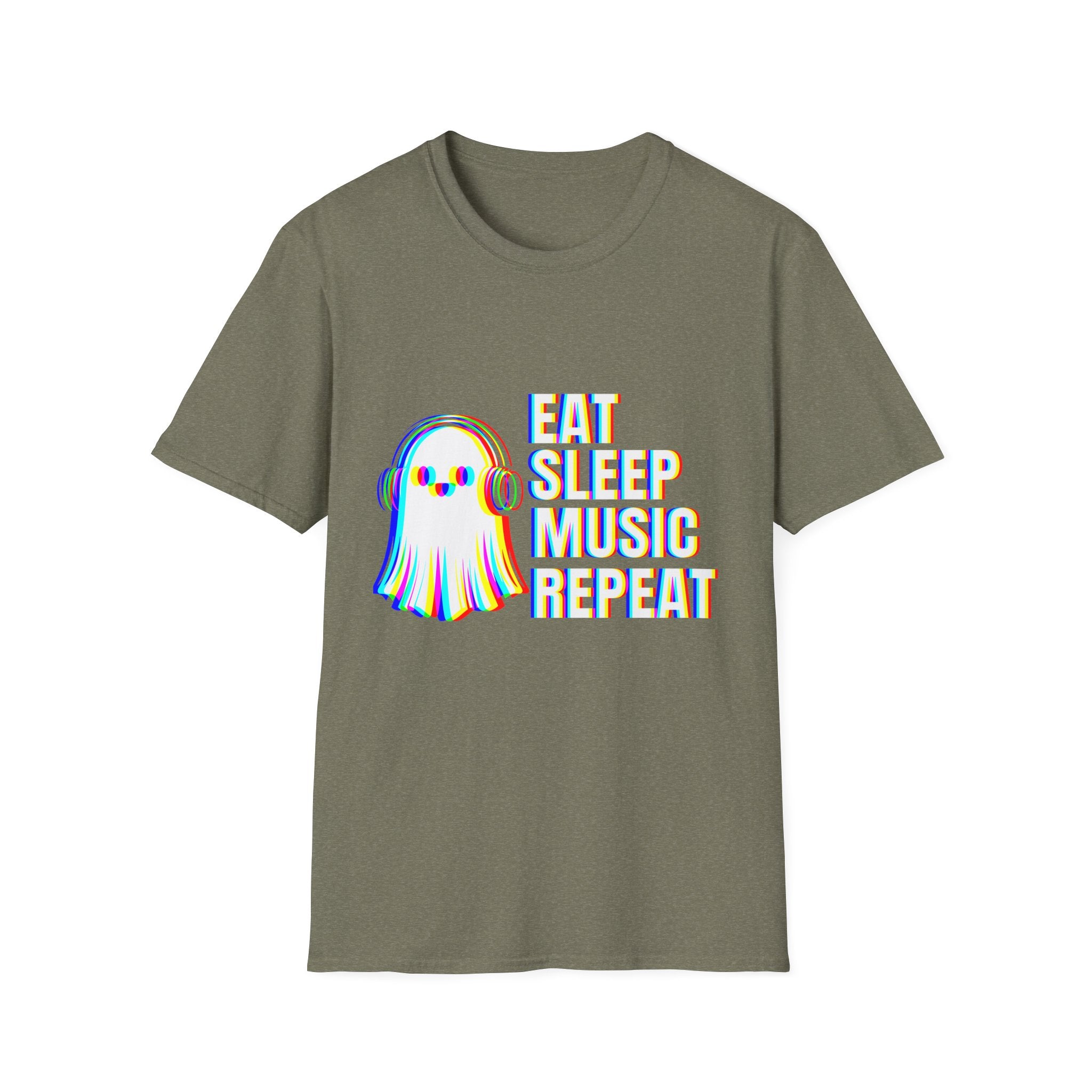 Eat Sleep Music Repeat EDM Unisex T-shirt
