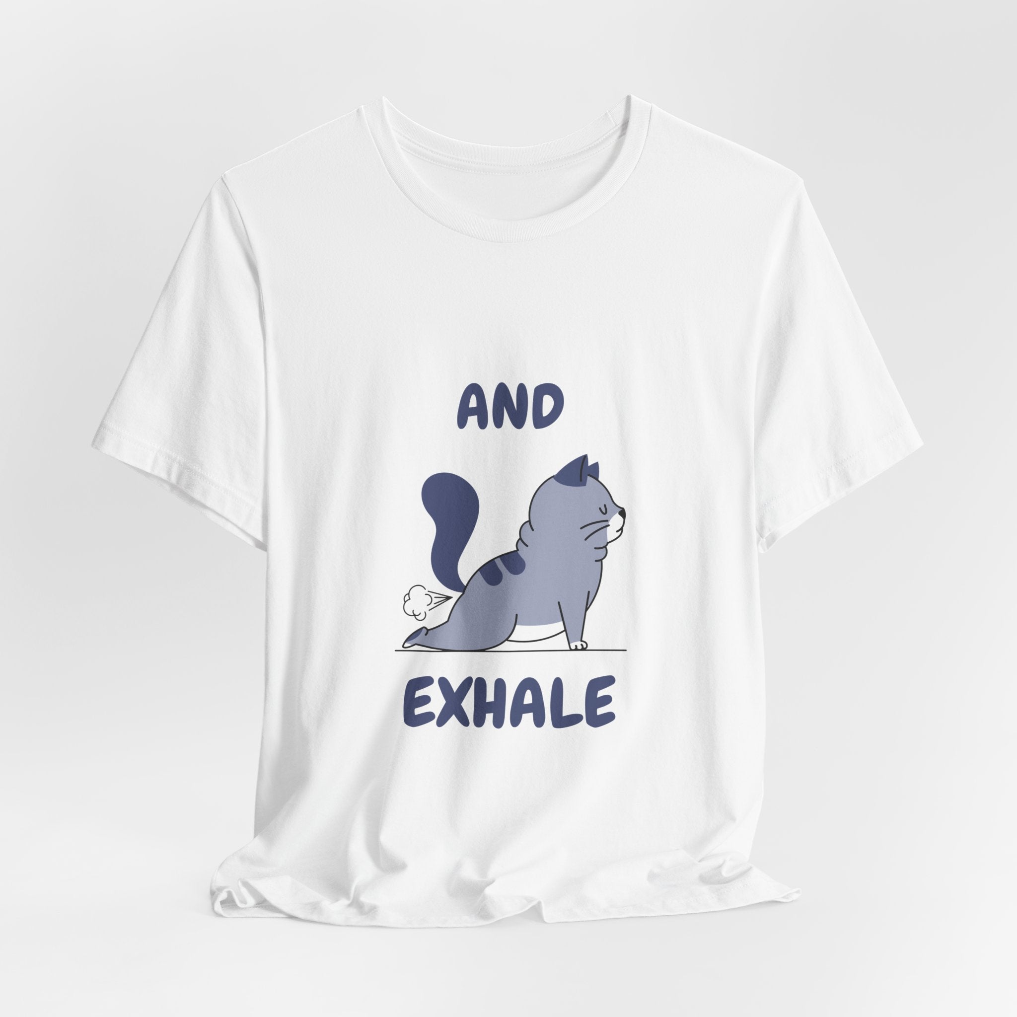 Funny Yoga and Meditation Tee Casual T-Shirt